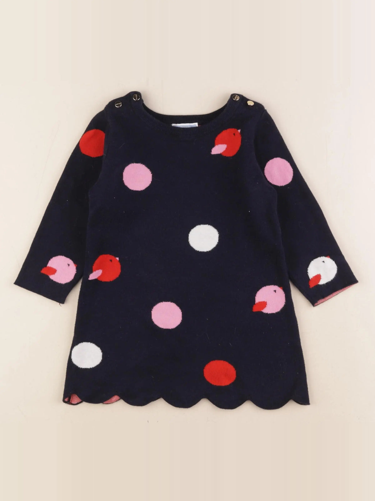 Jacadi - robe bleu - 2 ans