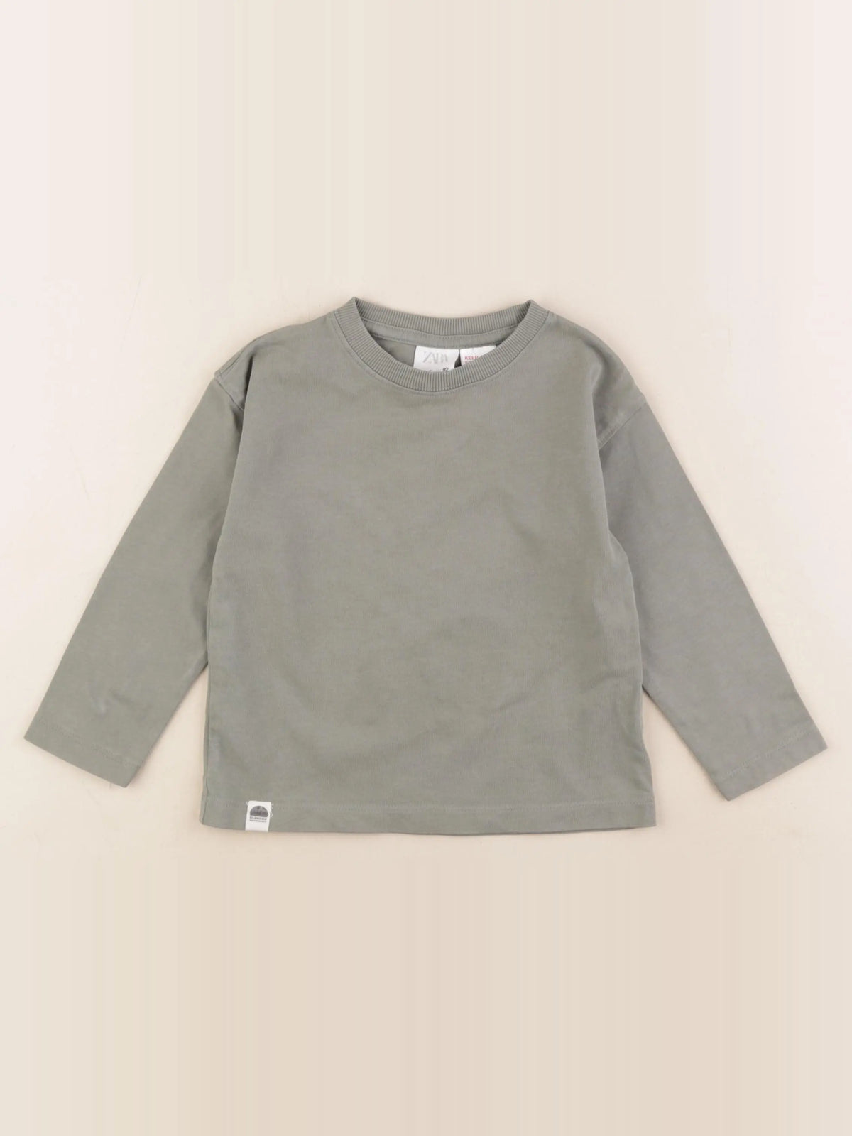Zara - tee-shirt vert - 2 ans