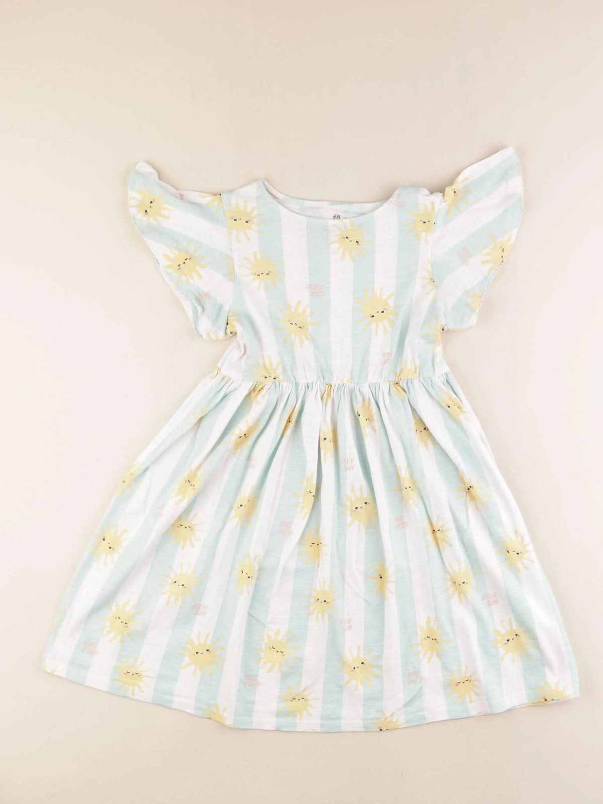 H&M - robe multicolore - 6/8 ans