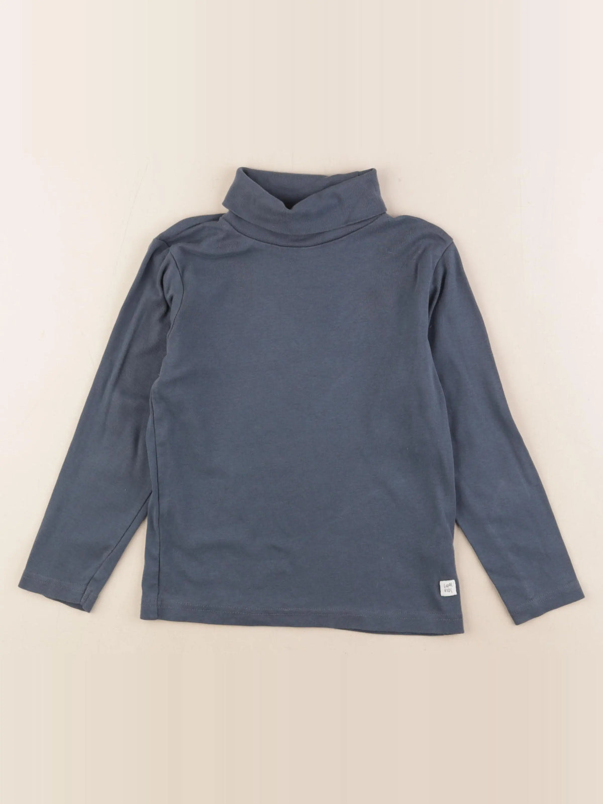 Vertbaudet - sous-pull bleu - 8 ans