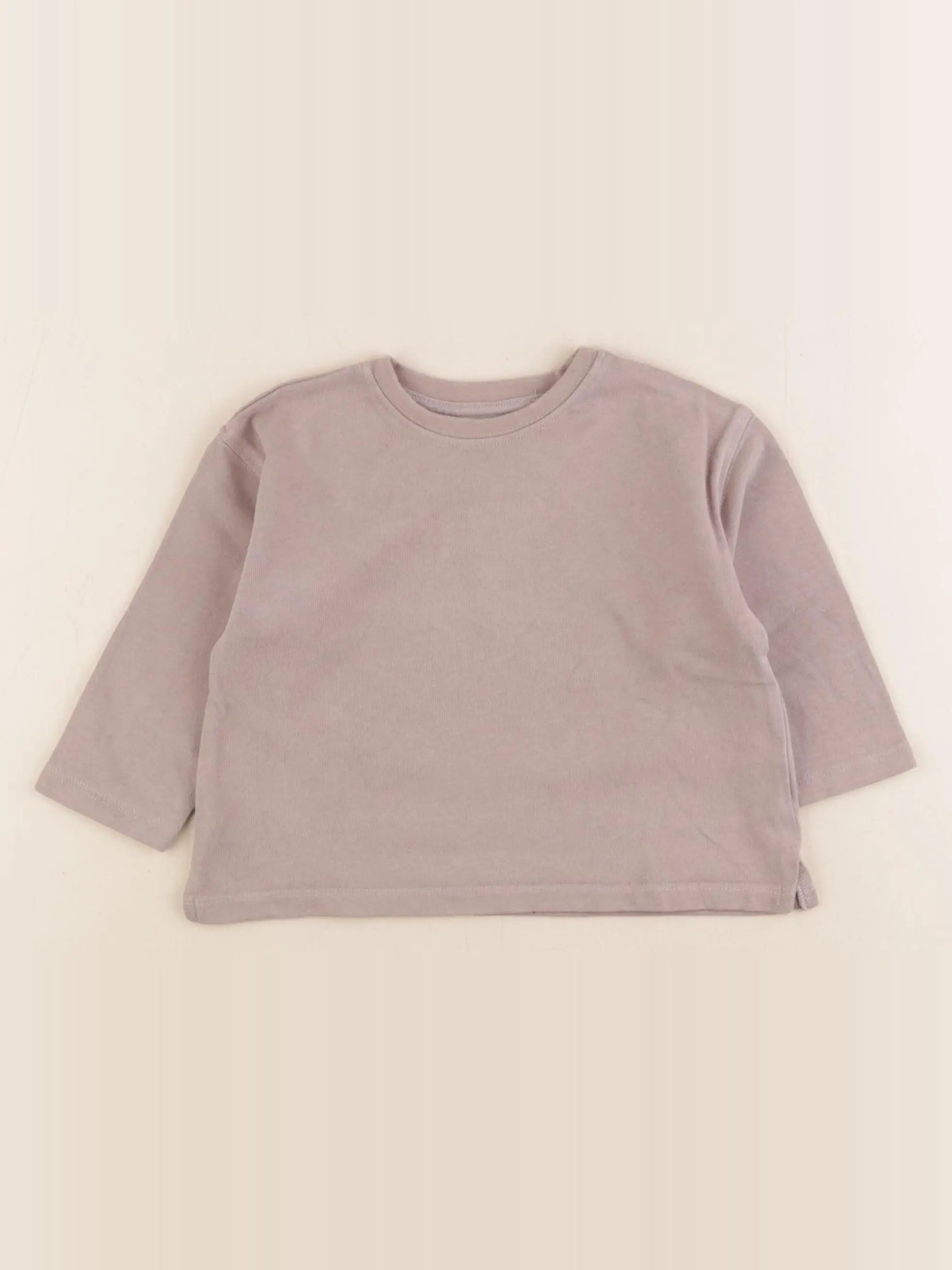 Zara - tee-shirt gris - 9/12 mois
