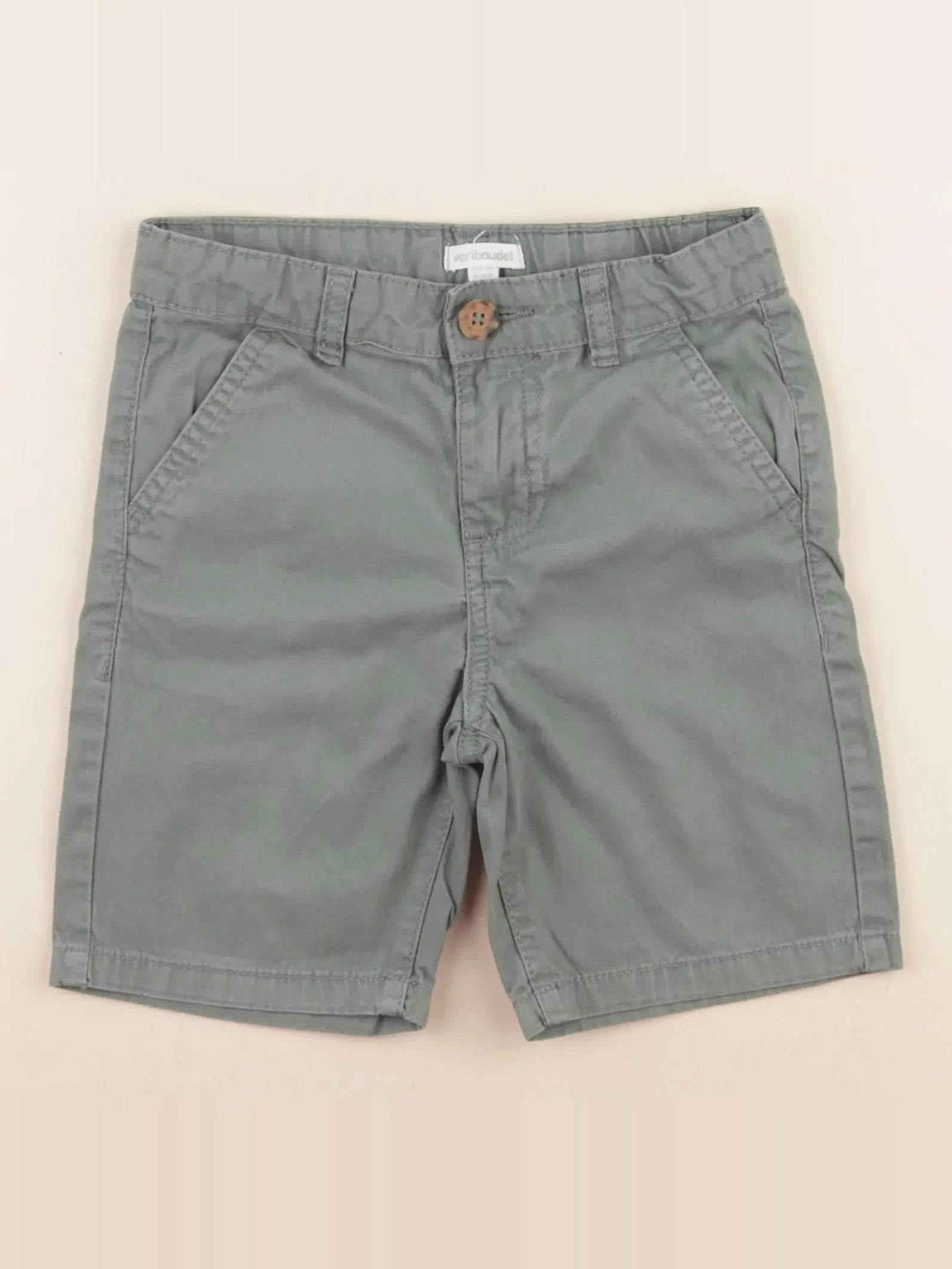 Vertbaudet - short vert - 4 ans