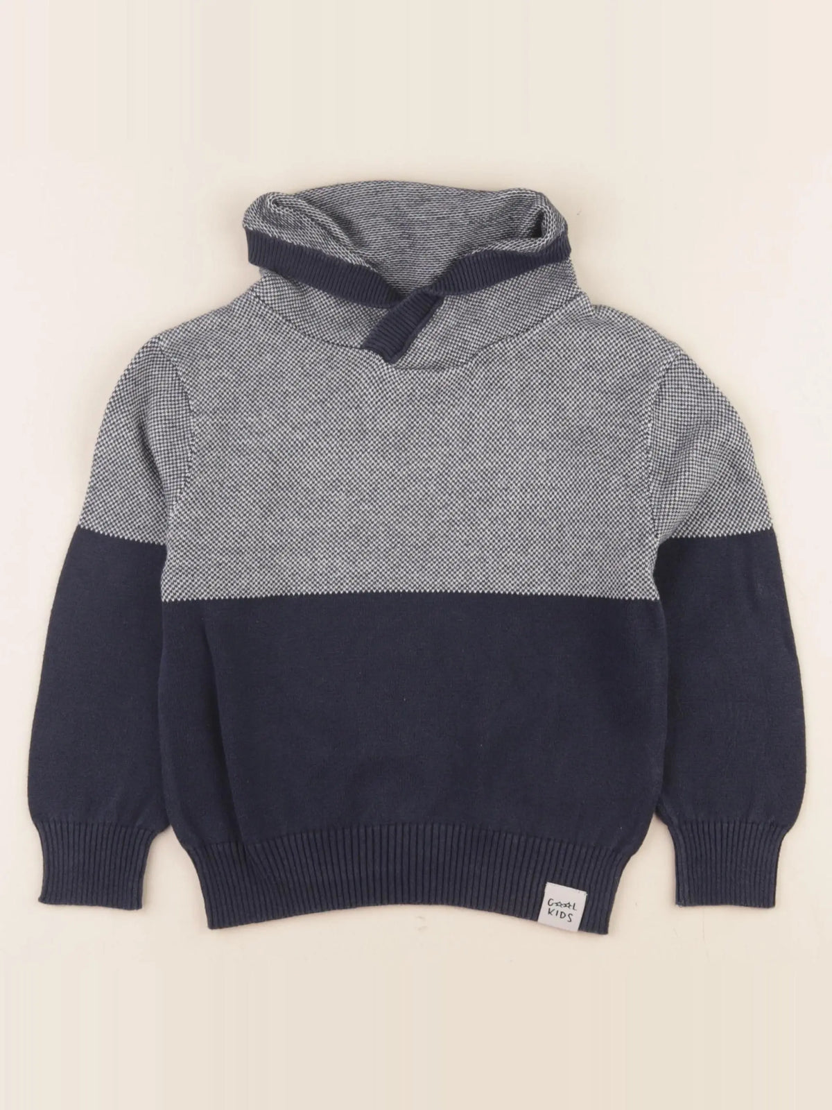 Vertbaudet - pull bleu - 5 ans