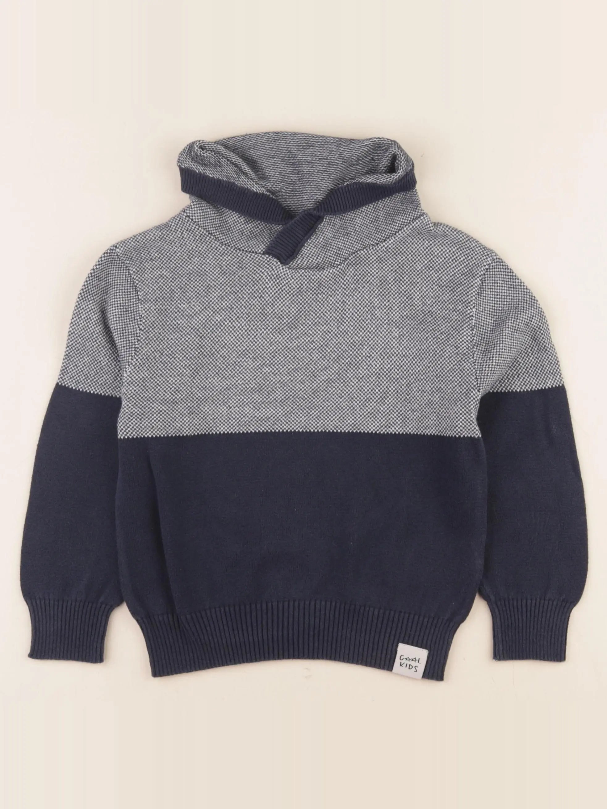 Vertbaudet - pull bleu - 5 ans