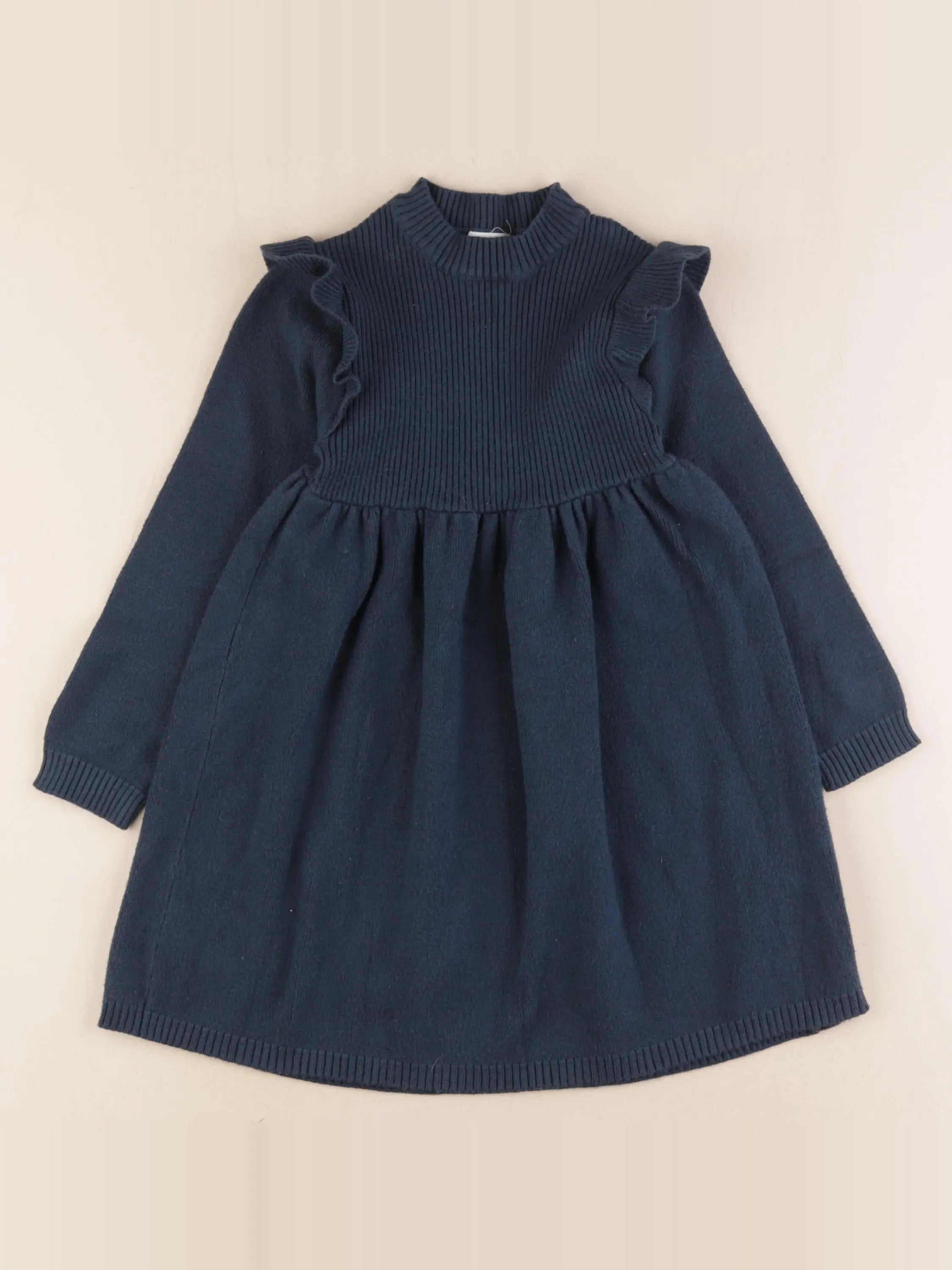 Vertbaudet - robe bleu - 4 ans