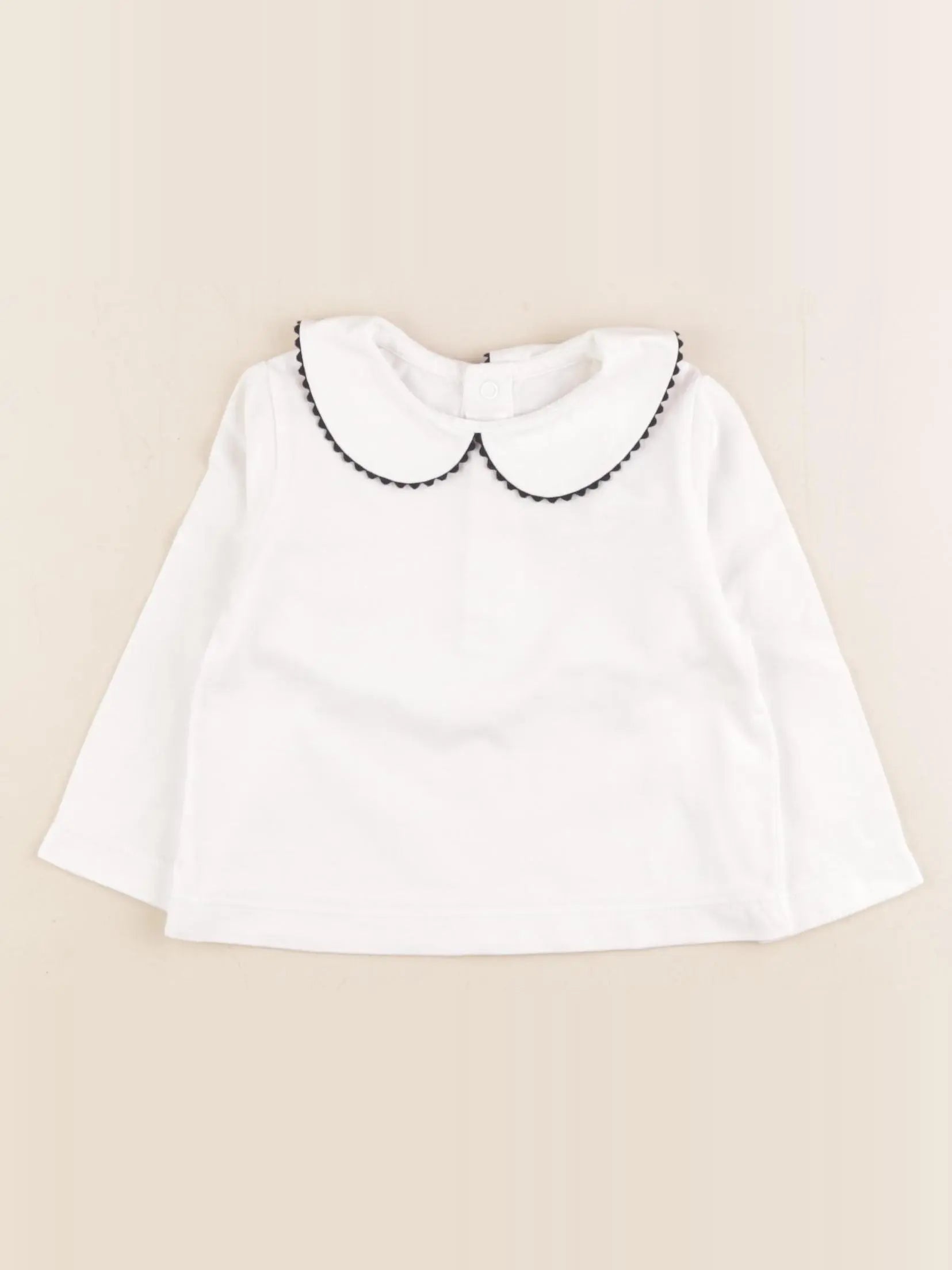 Jacadi - tee-shirt blanc - 12 mois
