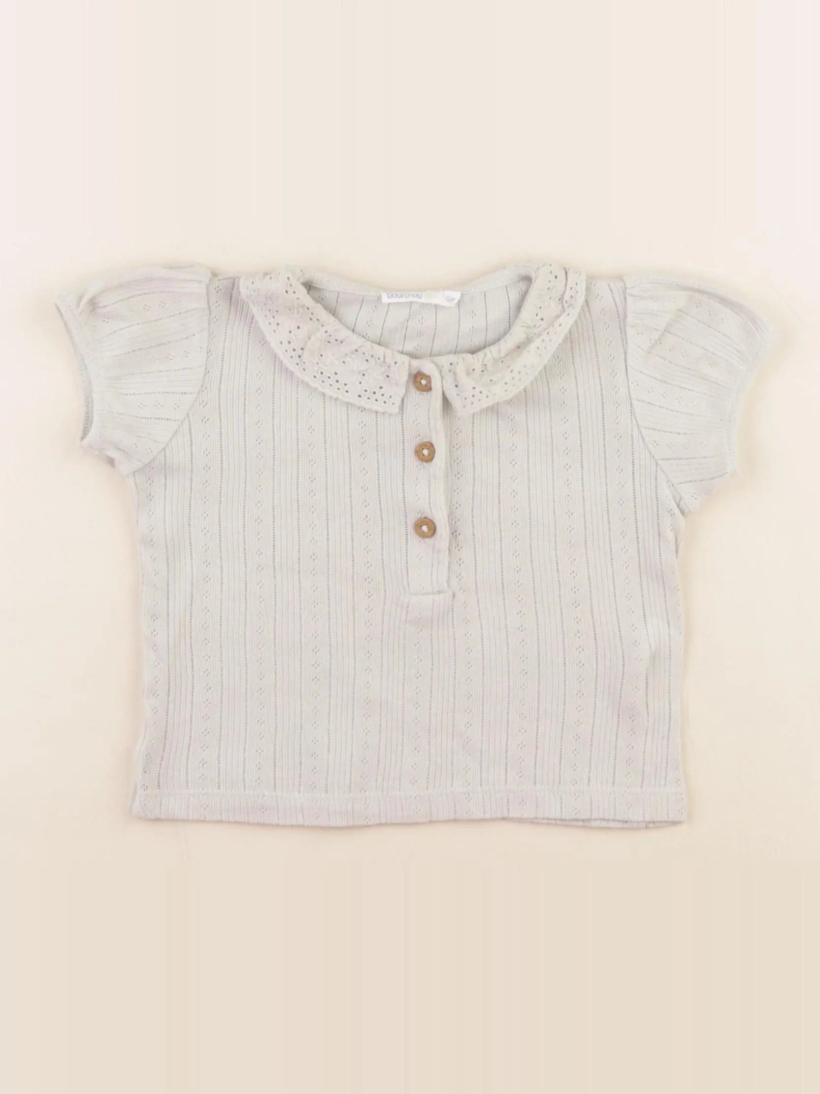 Boutchou - tee-shirt gris - 12 mois
