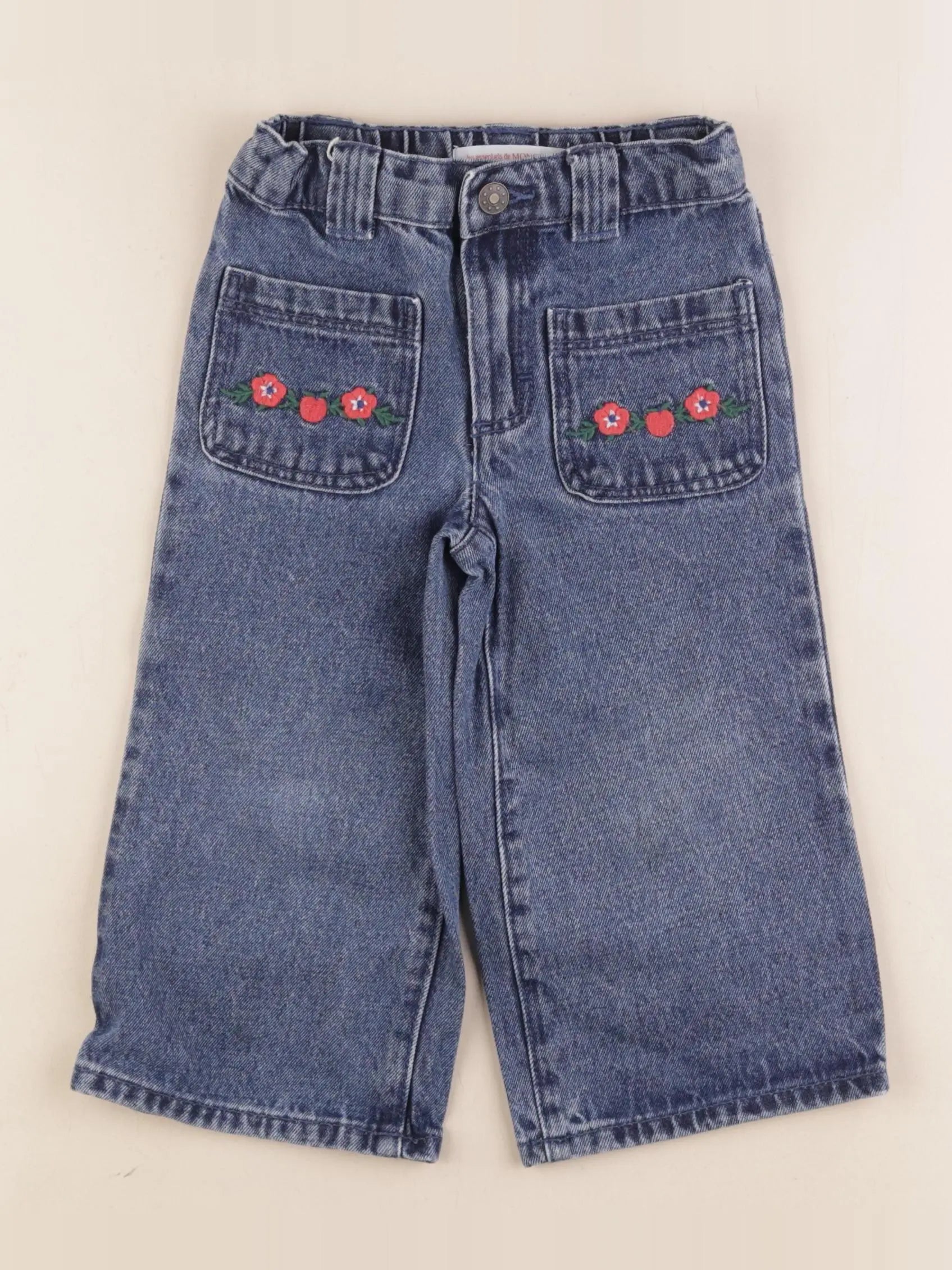 Monoprix - jean bleu - 3 ans