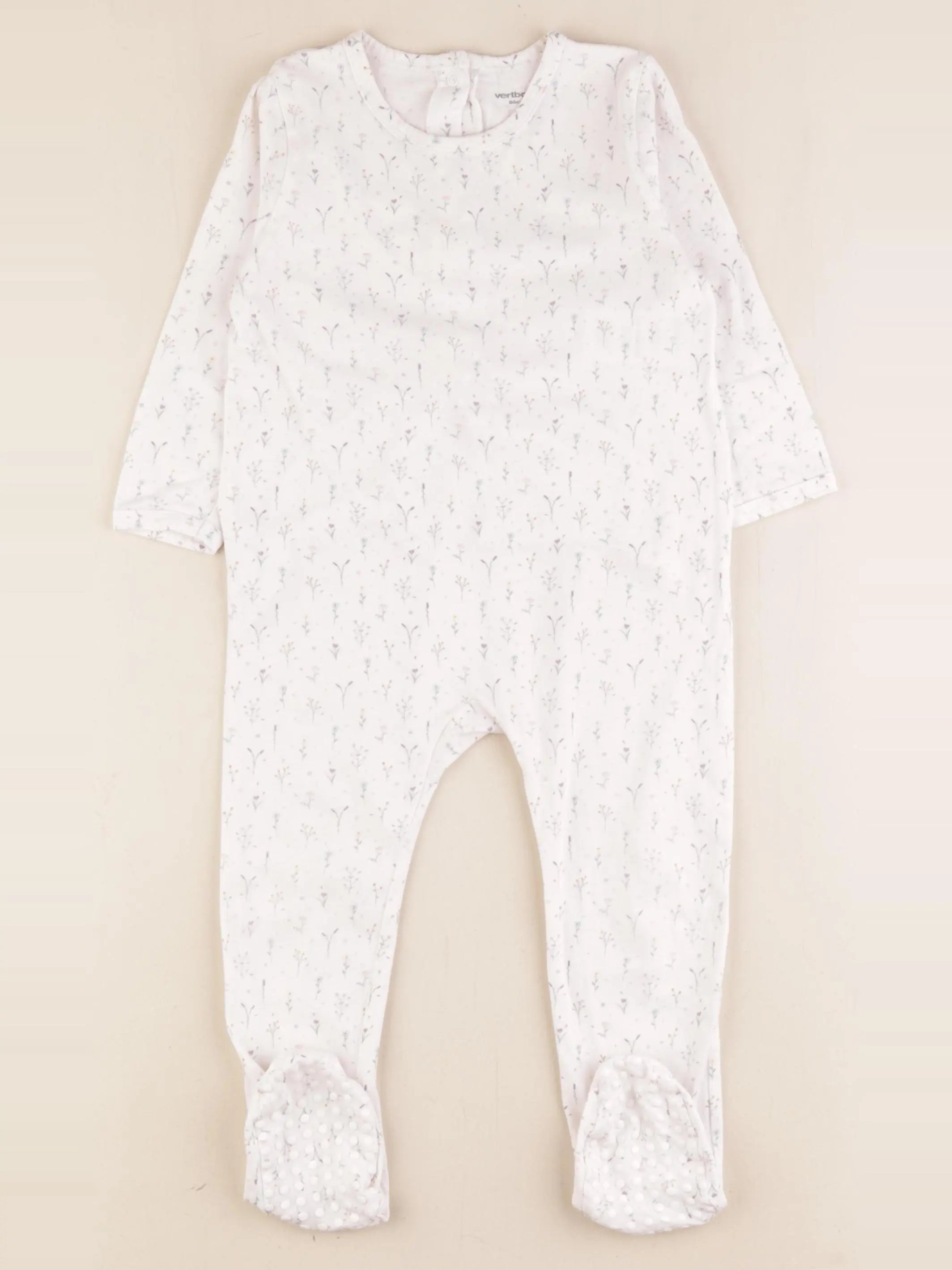 Vertbaudet - pyjama coton multicolore - 2 ans