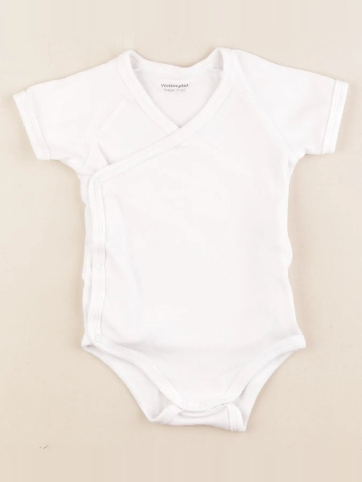Vertbaudet - body blanc - 9 mois