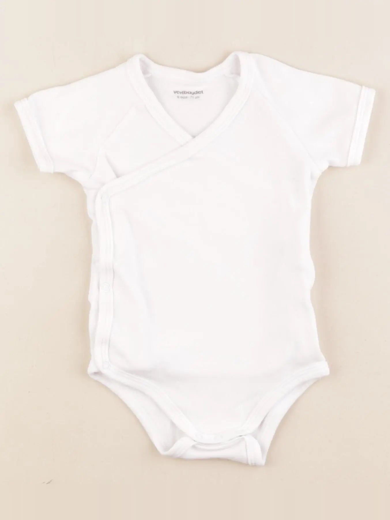 Vertbaudet - body blanc - 9 mois