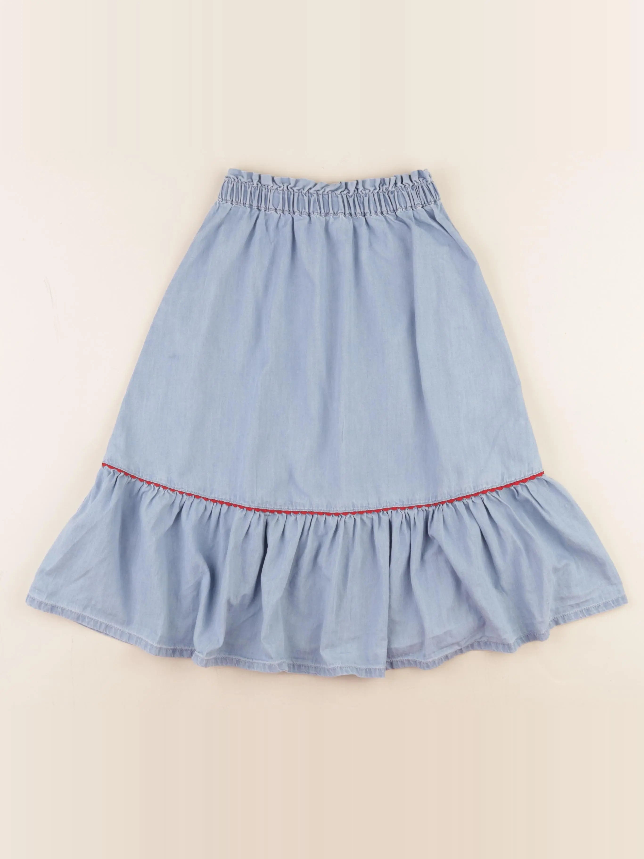 Bonton - jupe bleu - 8 ans