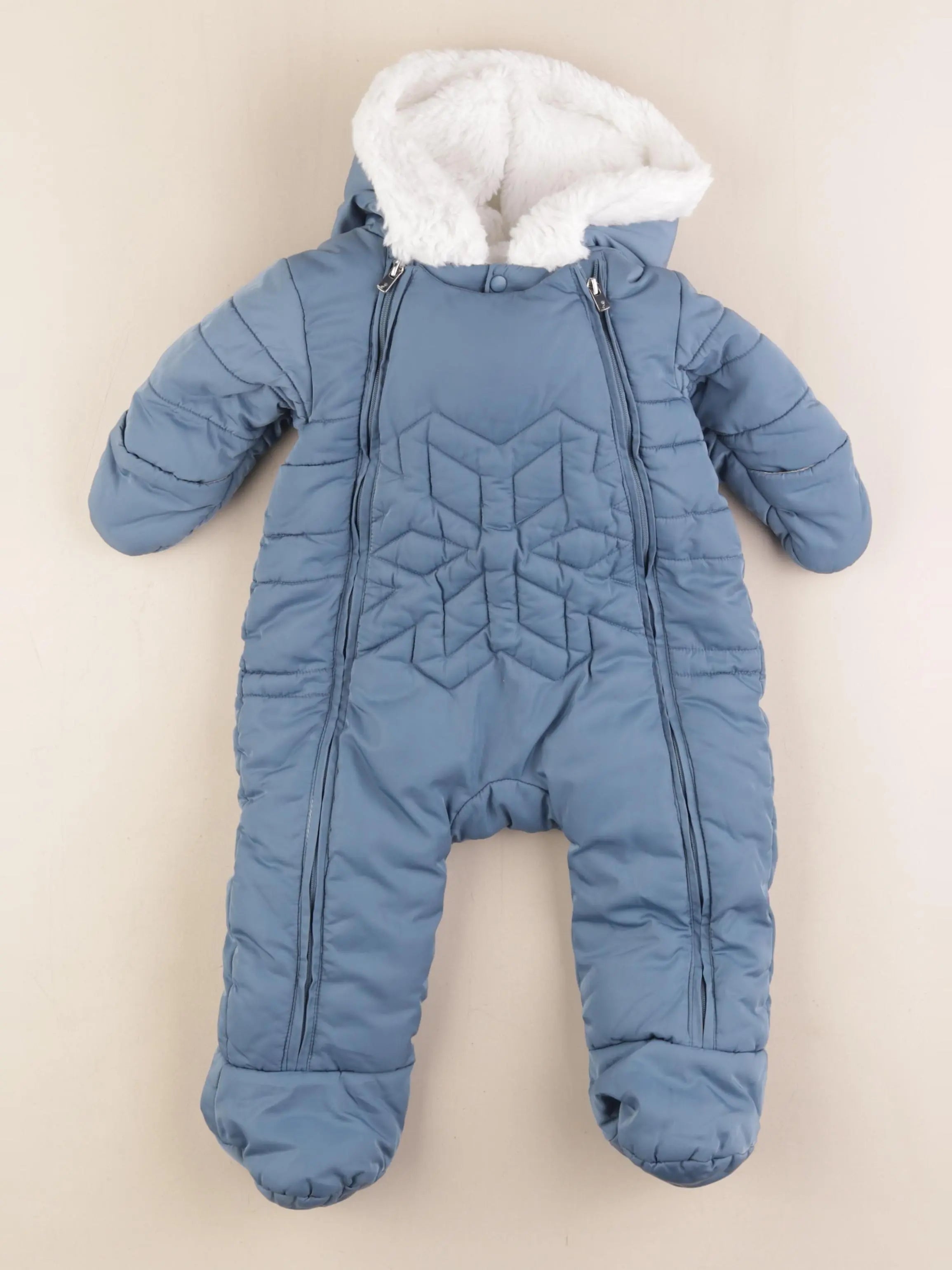 Jacadi - combi-pilote bleu - 6 mois