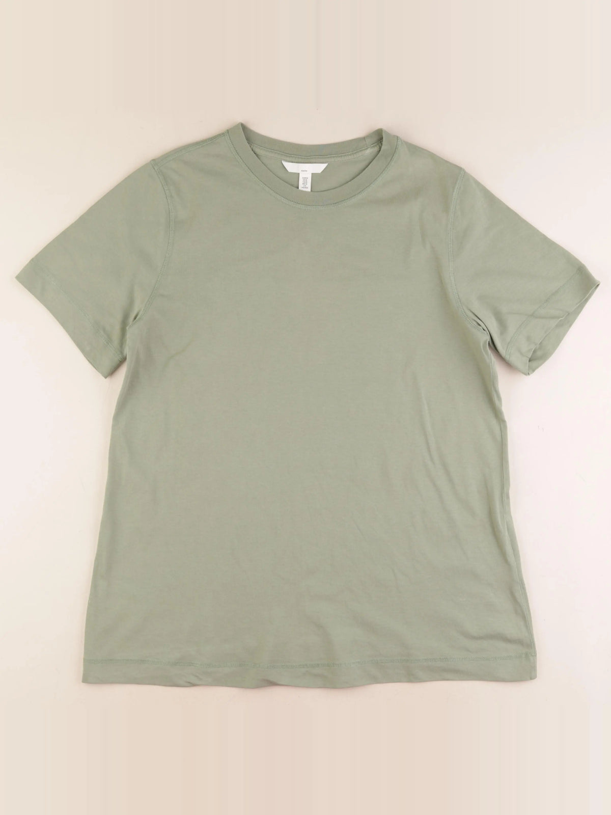 H&M - tee-shirt grossesse vert - m