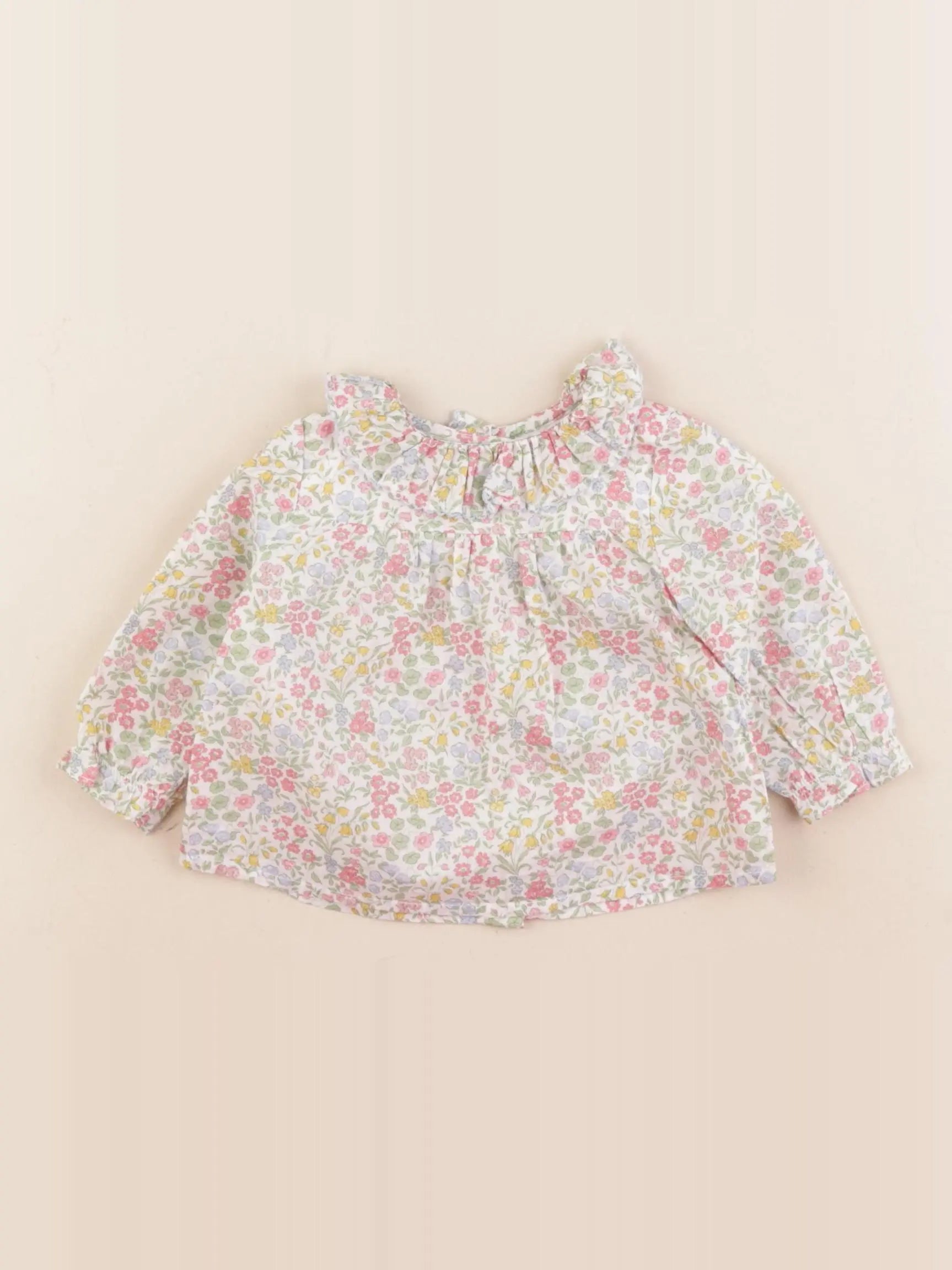Cyrillus - blouse multicolore - 3 mois