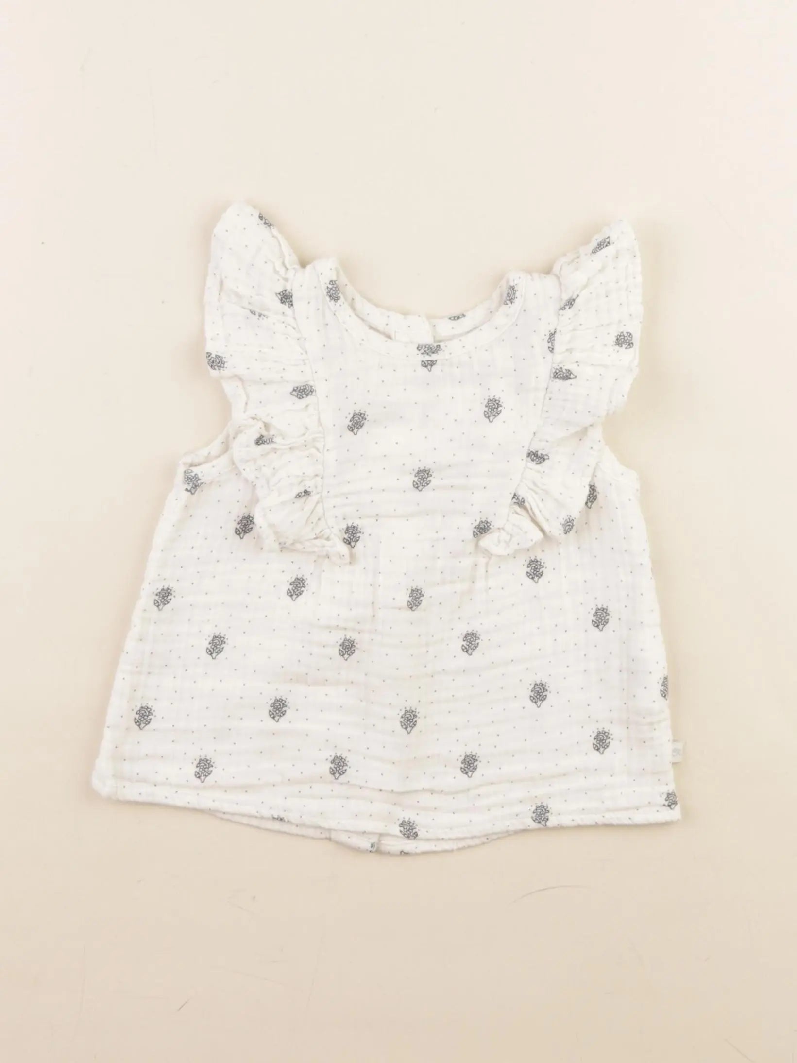 Cadet Rousselle - blouse beige - 12 mois