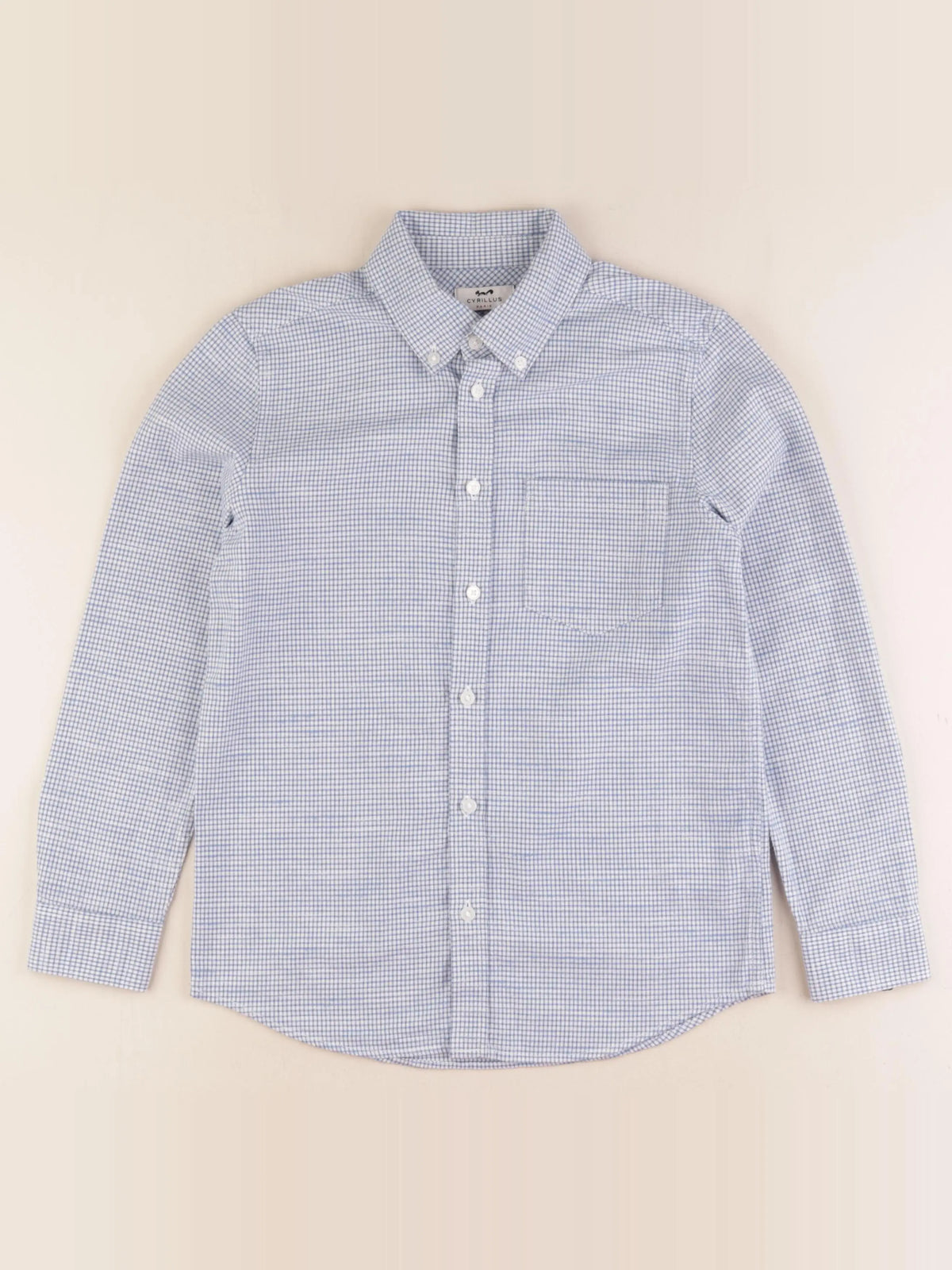 Cyrillus - chemise bleu - 10 ans