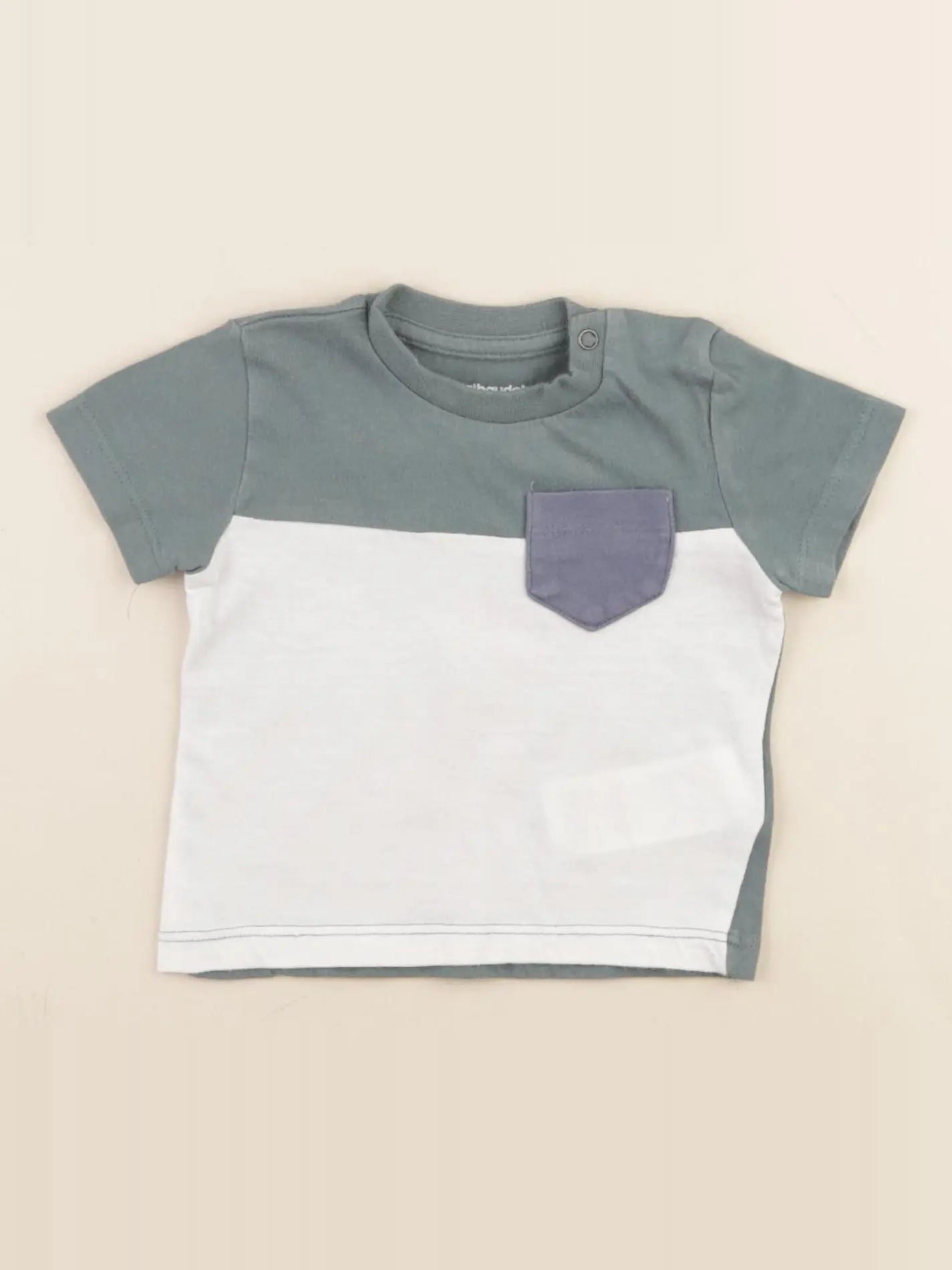 Vertbaudet - tee-shirt multicolore - 3 mois