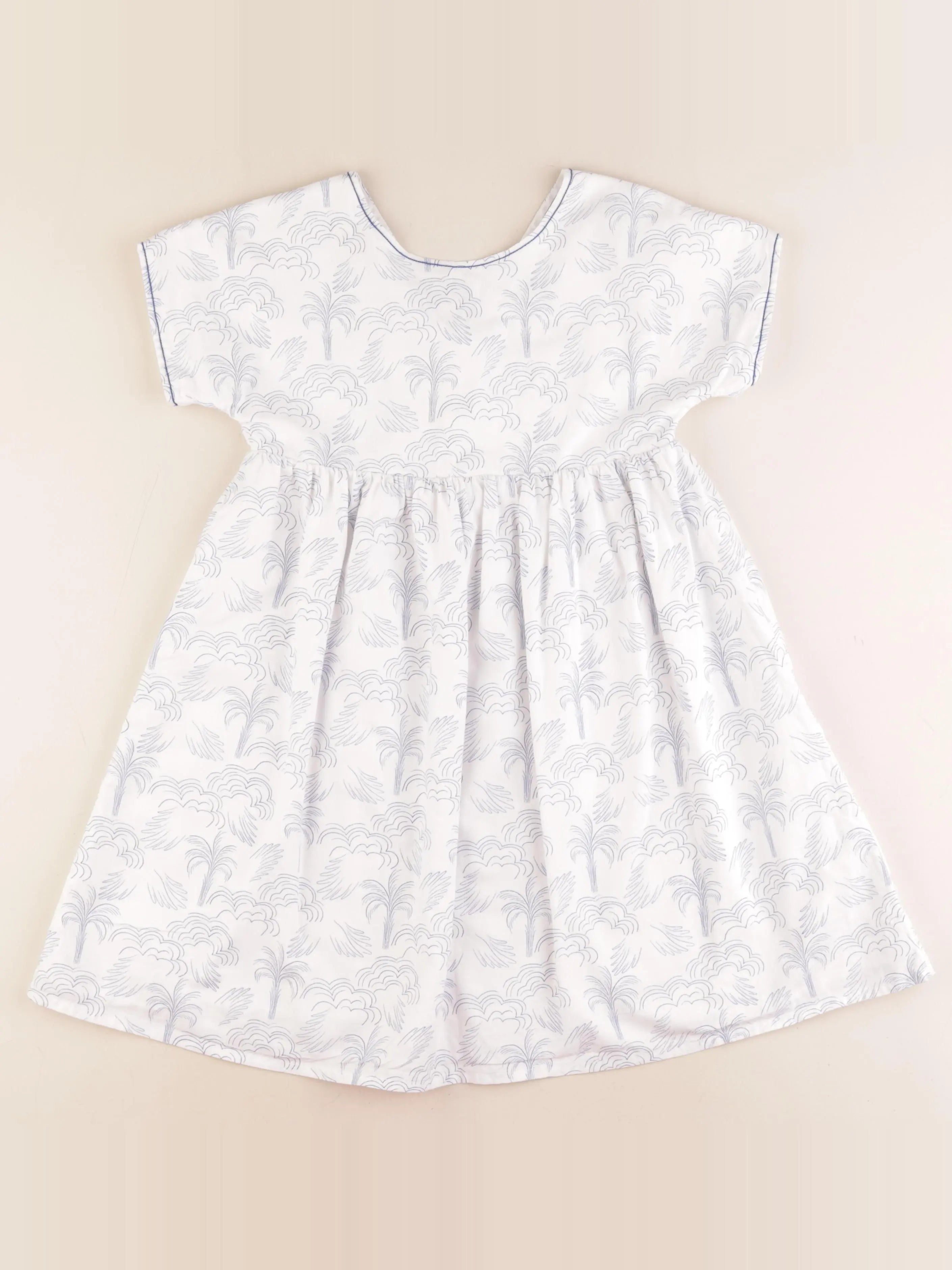 Cyrillus - robe bleu - 8 ans