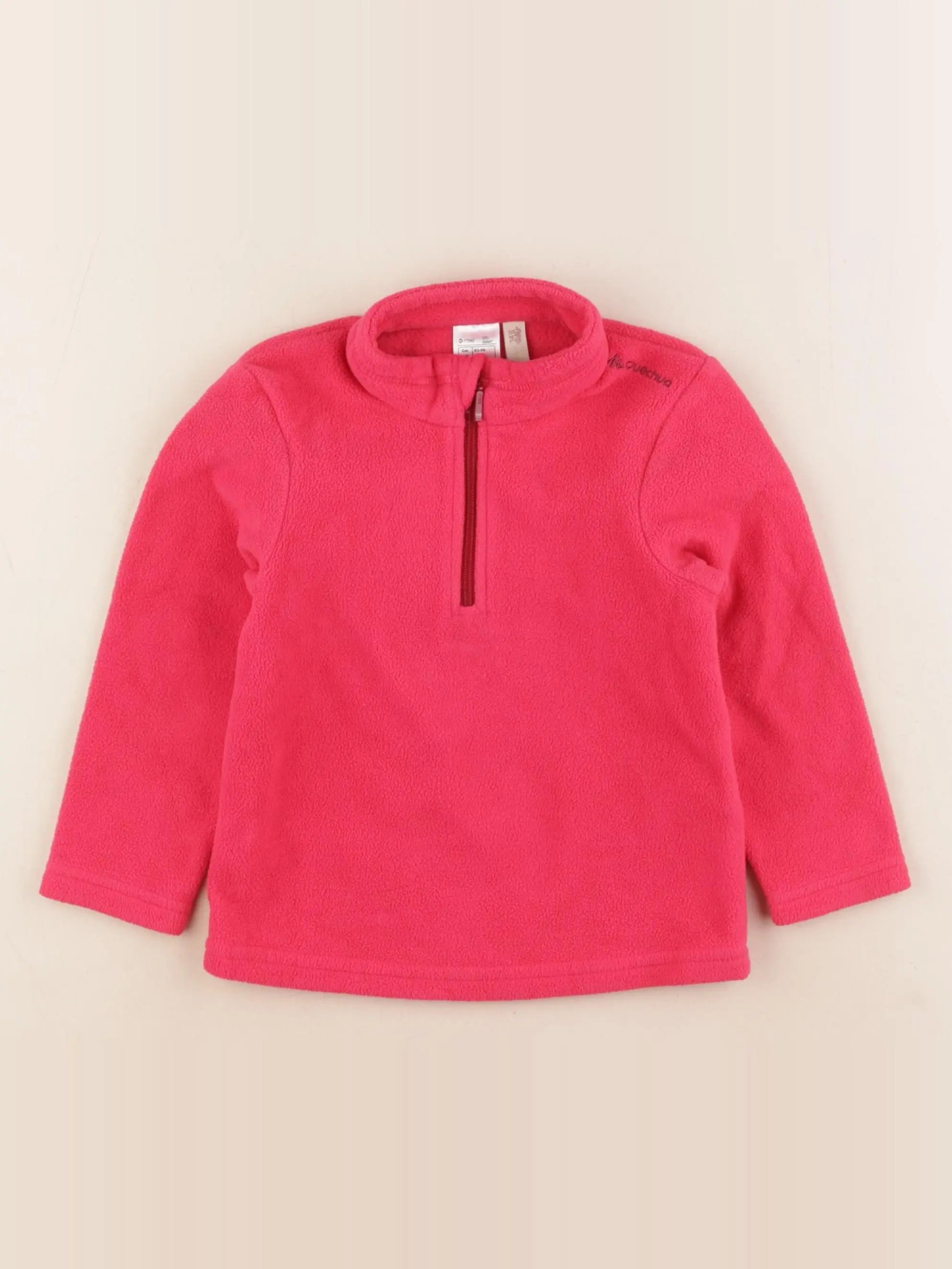 Decathlon ski - polaire rose - 2 ans
