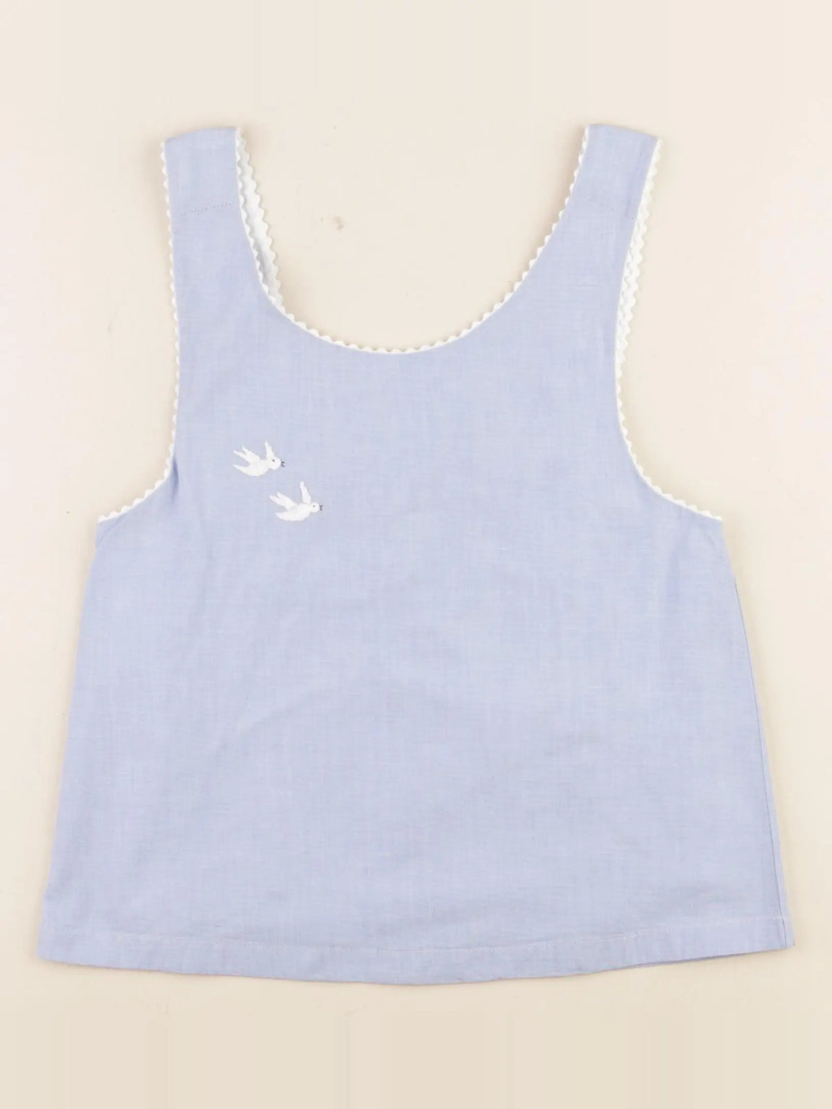 Cyrillus - blouse bleu - 8 ans