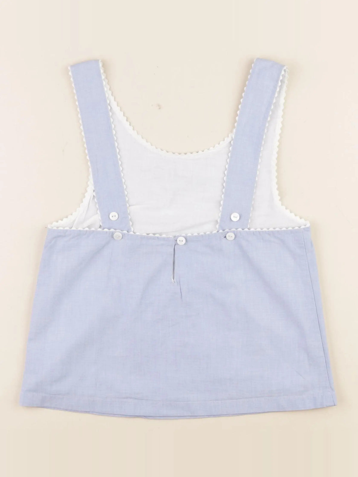 Cyrillus - blouse bleu - 8 ans