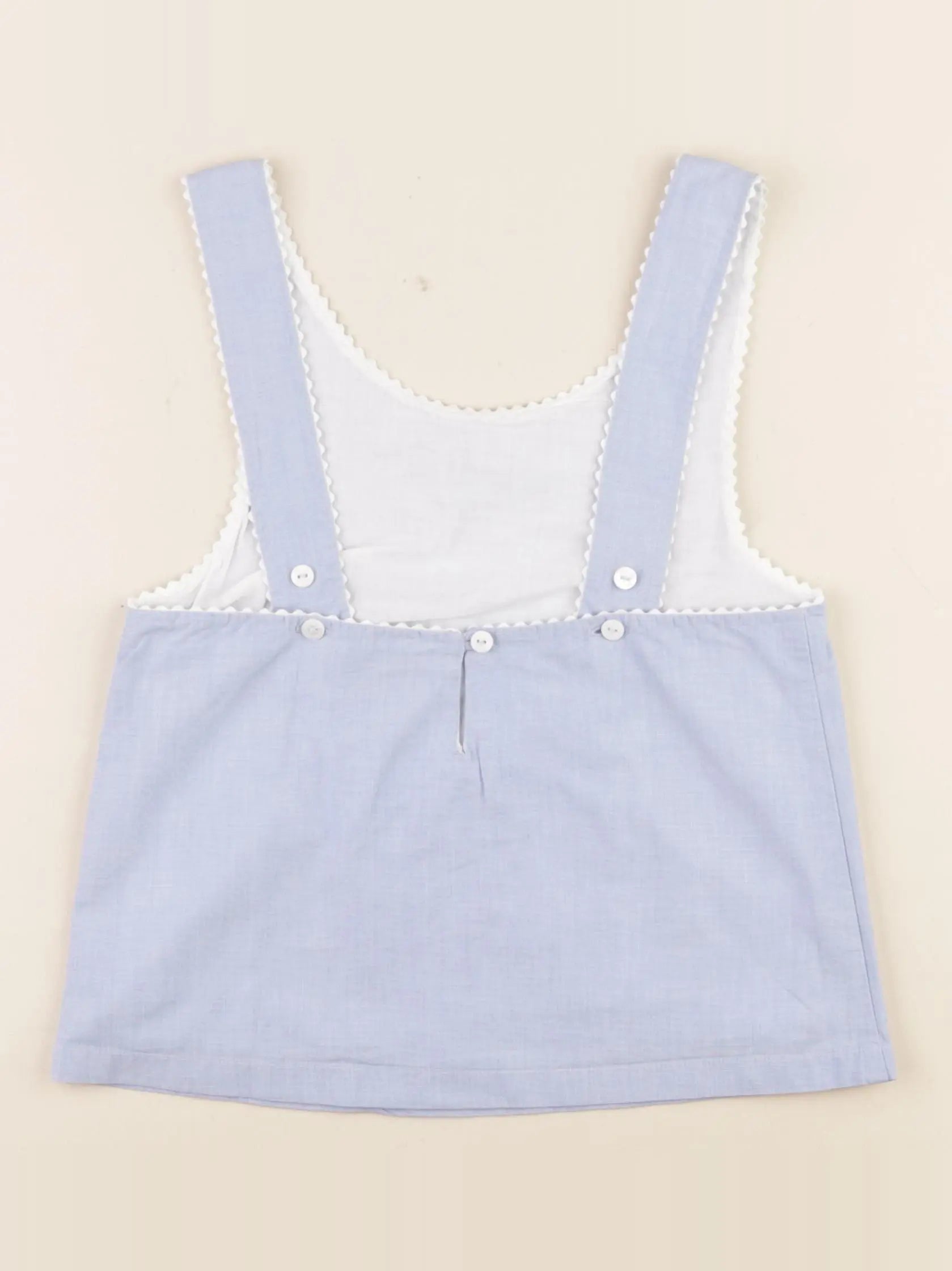 Cyrillus - blouse bleu - 8 ans