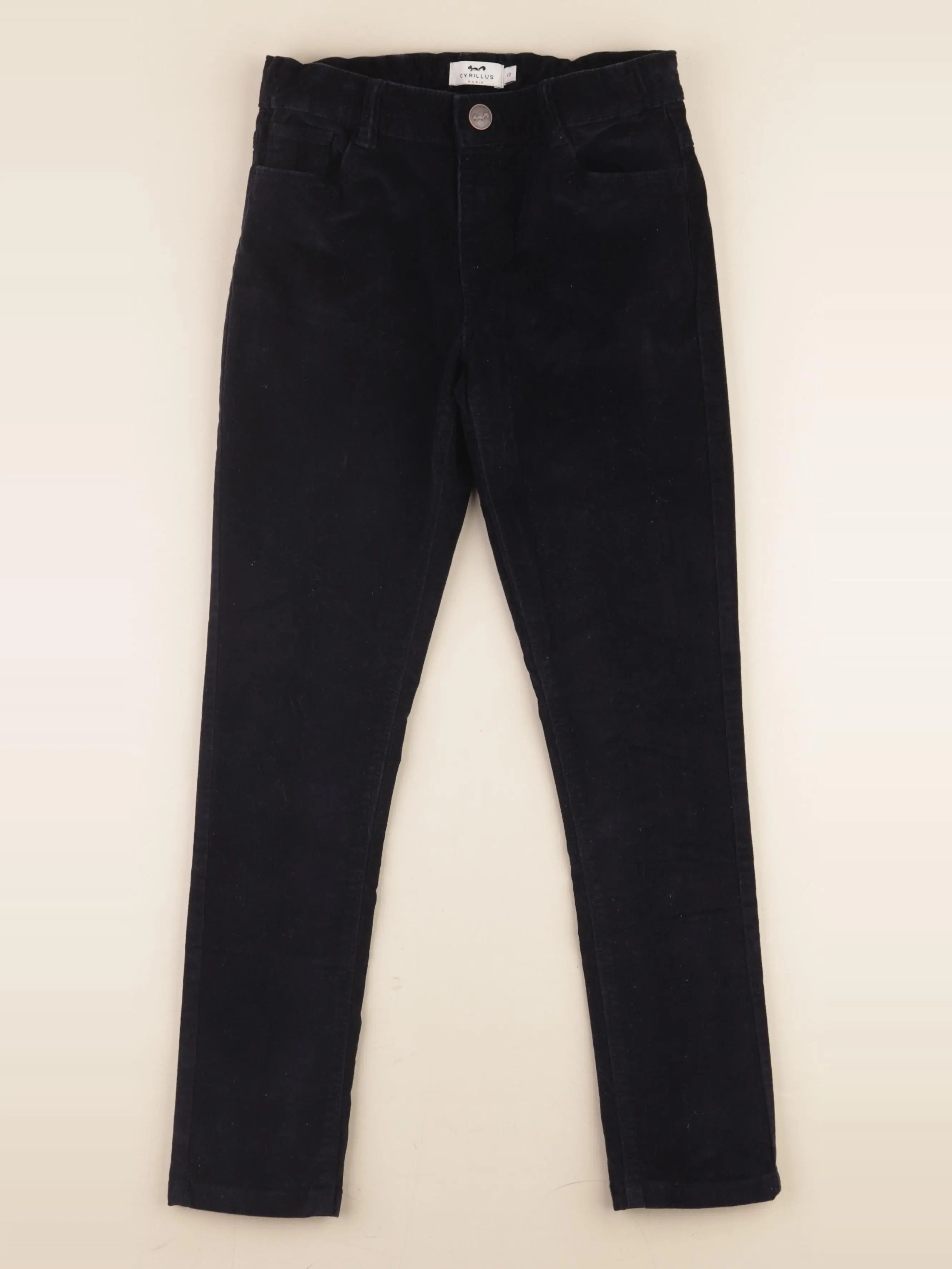Cyrillus - pantalon bleu - 10 ans