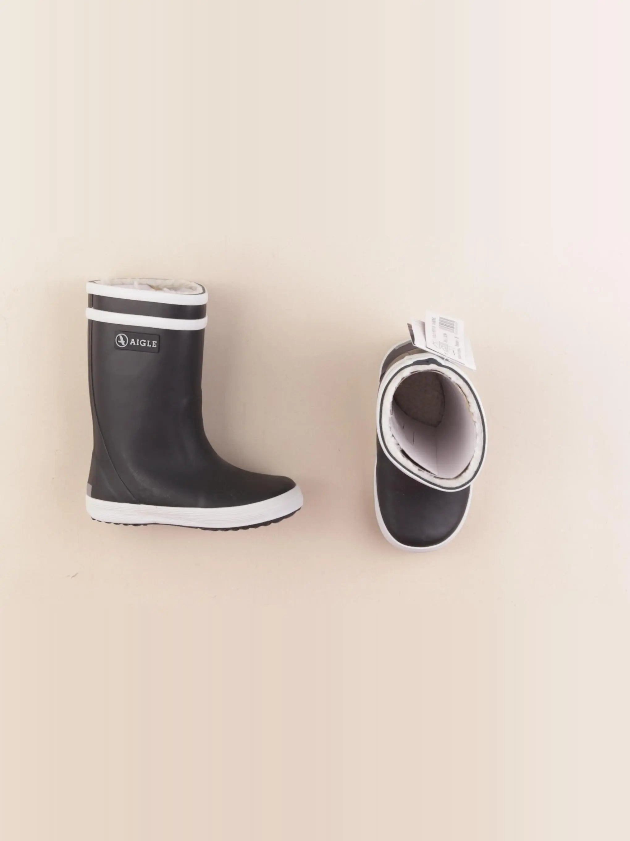 Aigle - bottes bleu - pointure 25