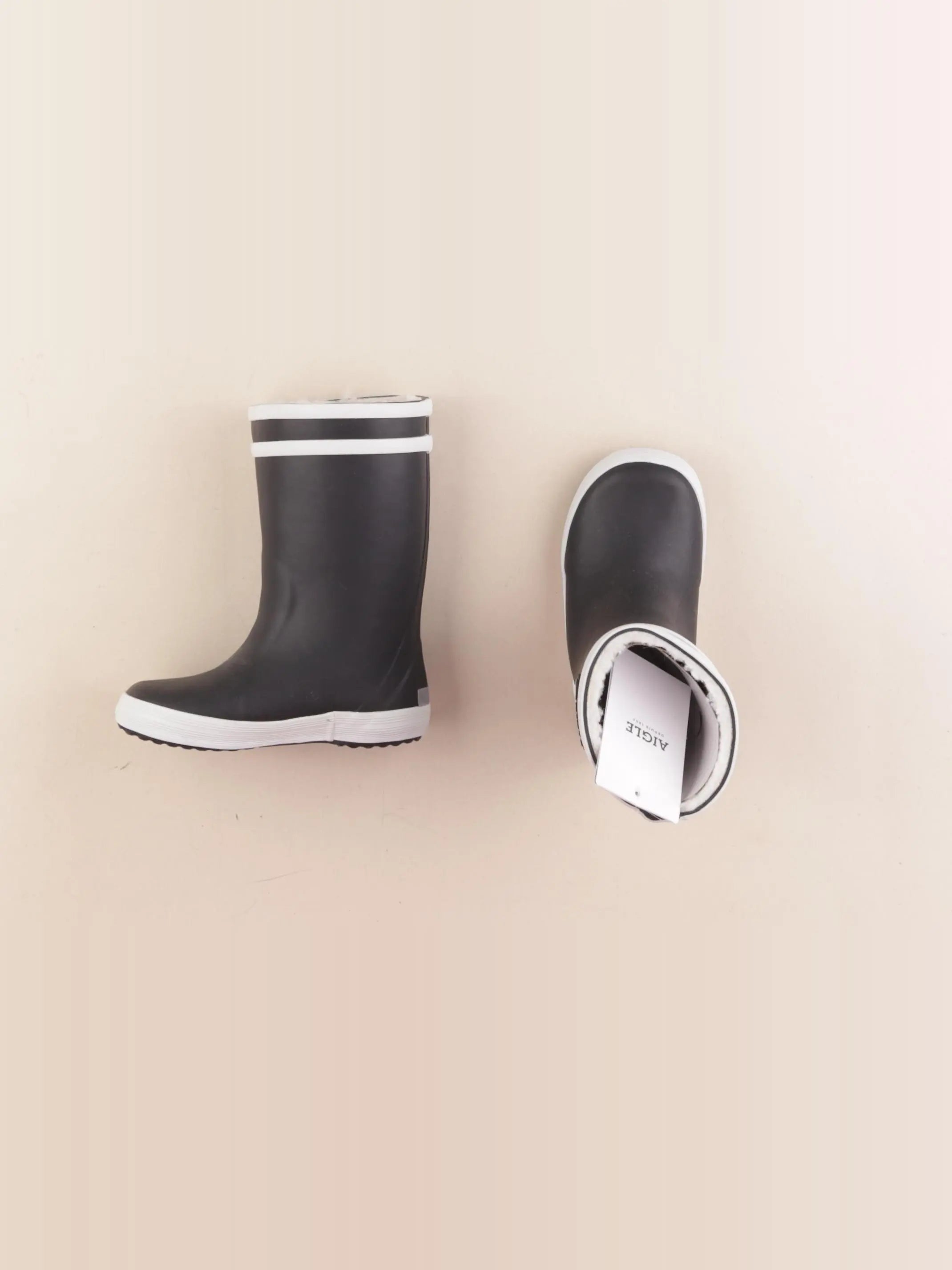 Aigle - bottes bleu - pointure 25