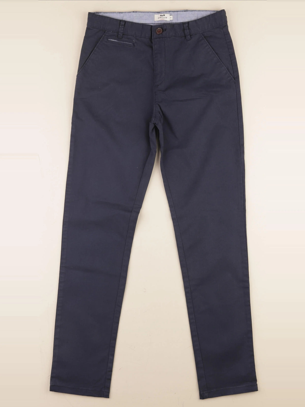 Cyrillus - pantalon bleu - 14 ans