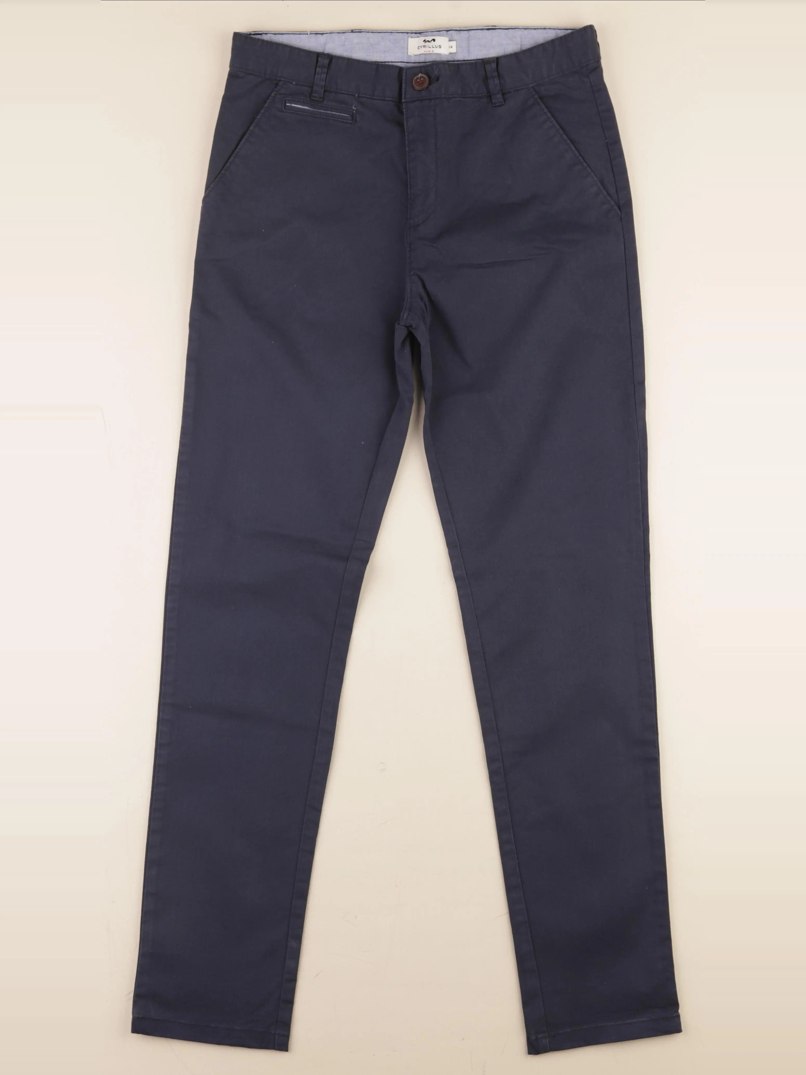 Cyrillus - pantalon bleu - 14 ans