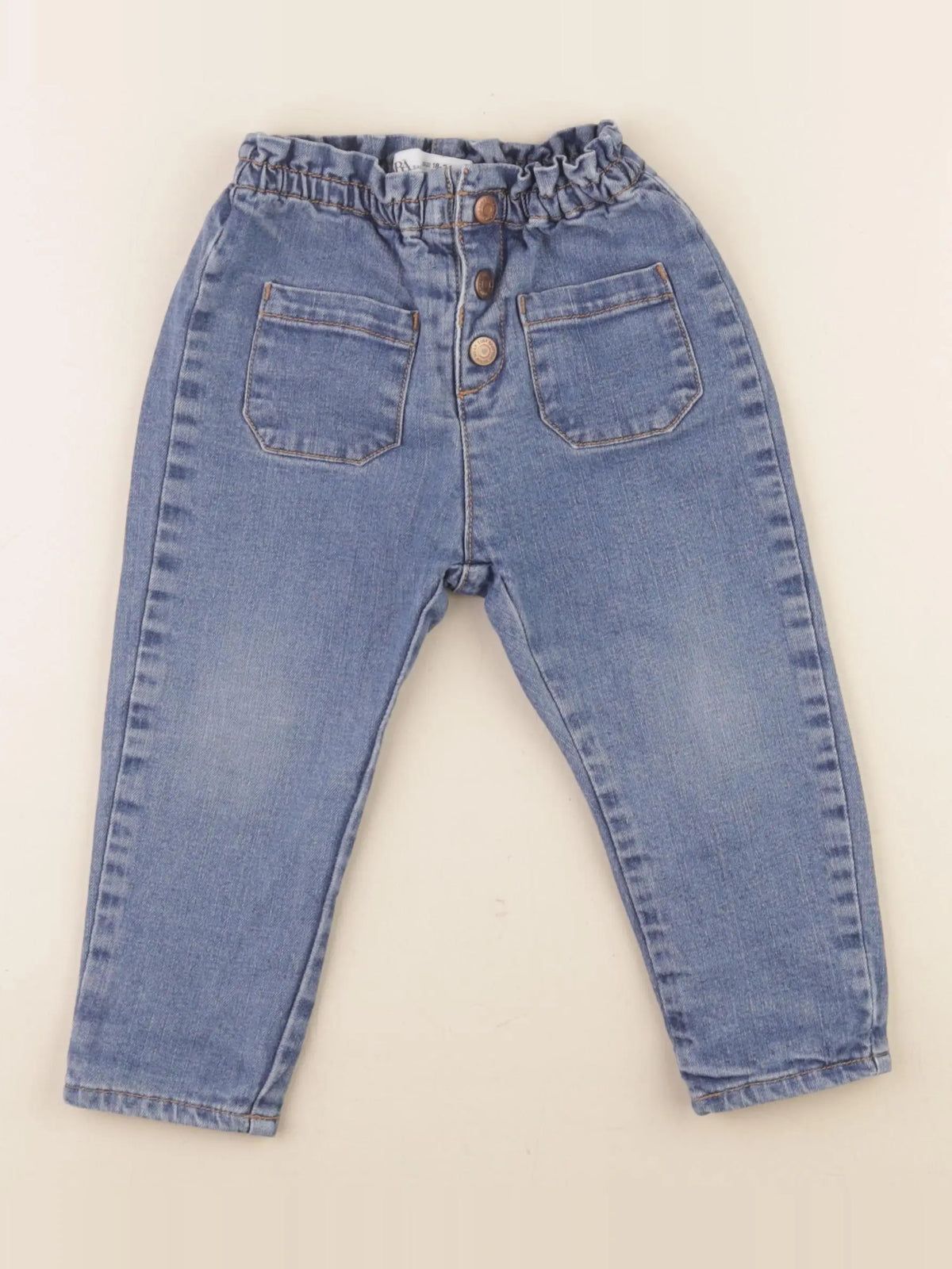 Zara - jean bleu - 18/24 mois