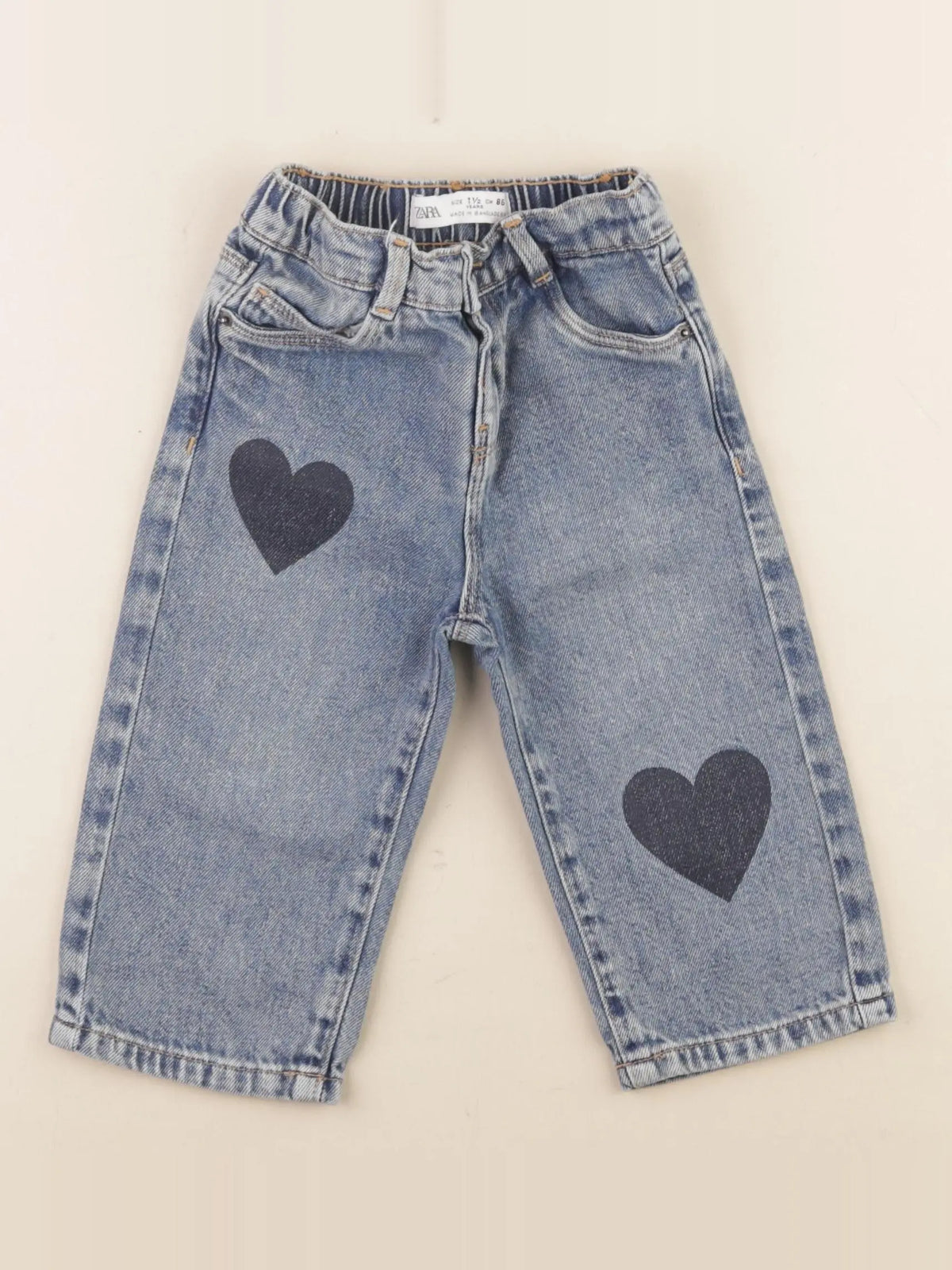 Zara - jean bleu - 18 mois