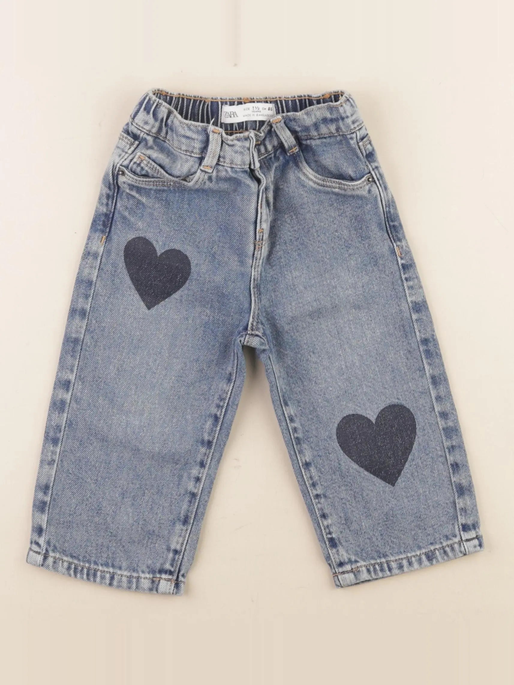Zara - jean bleu - 18 mois