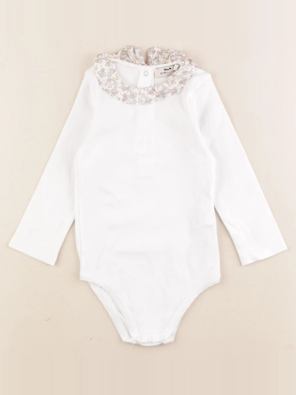 Cyrillus - body liberty blanc - 24 mois