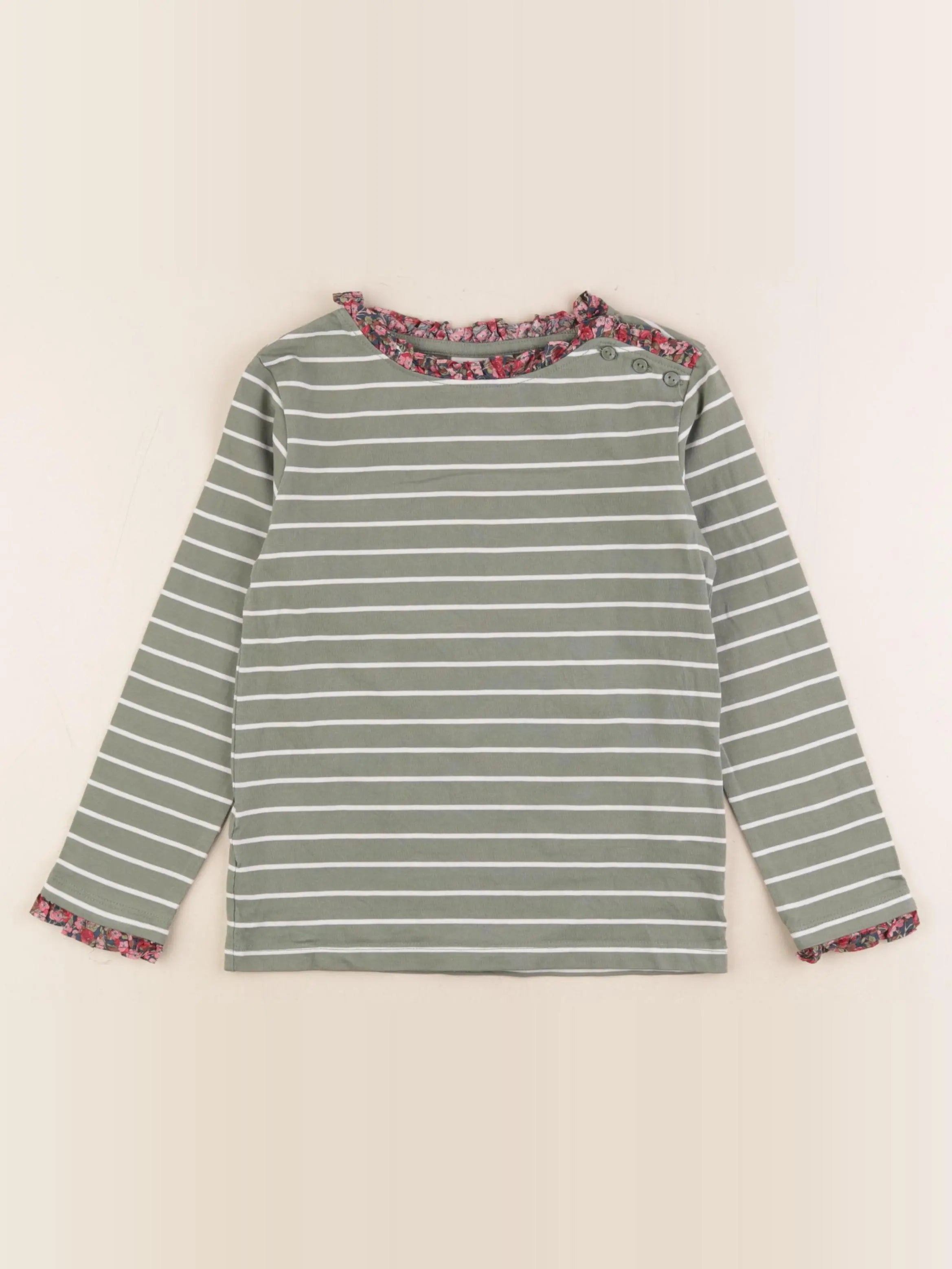 Cyrillus - tee-shirt vert - 6 ans