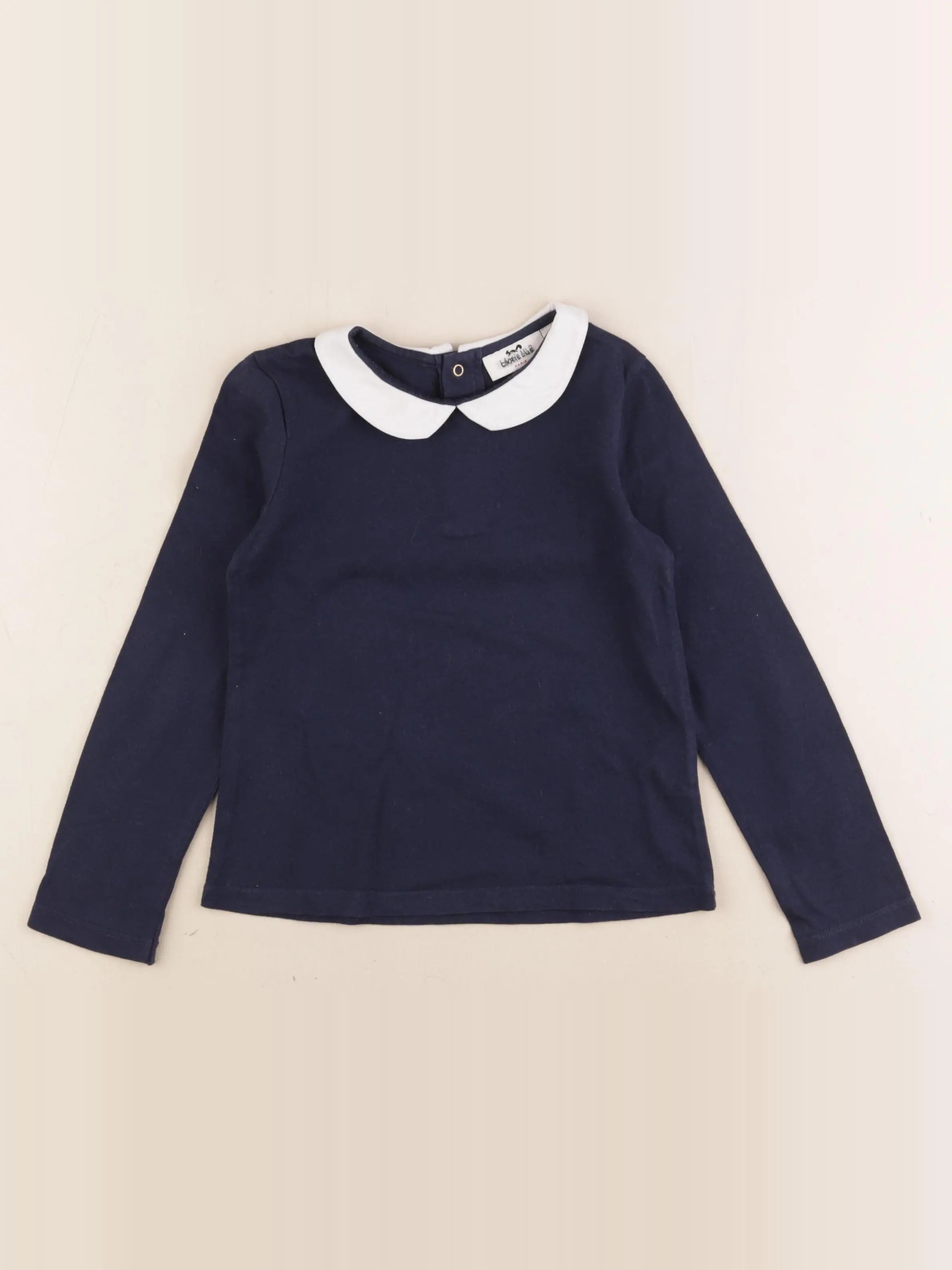 Cyrillus - tee-shirt bleu - 6 ans