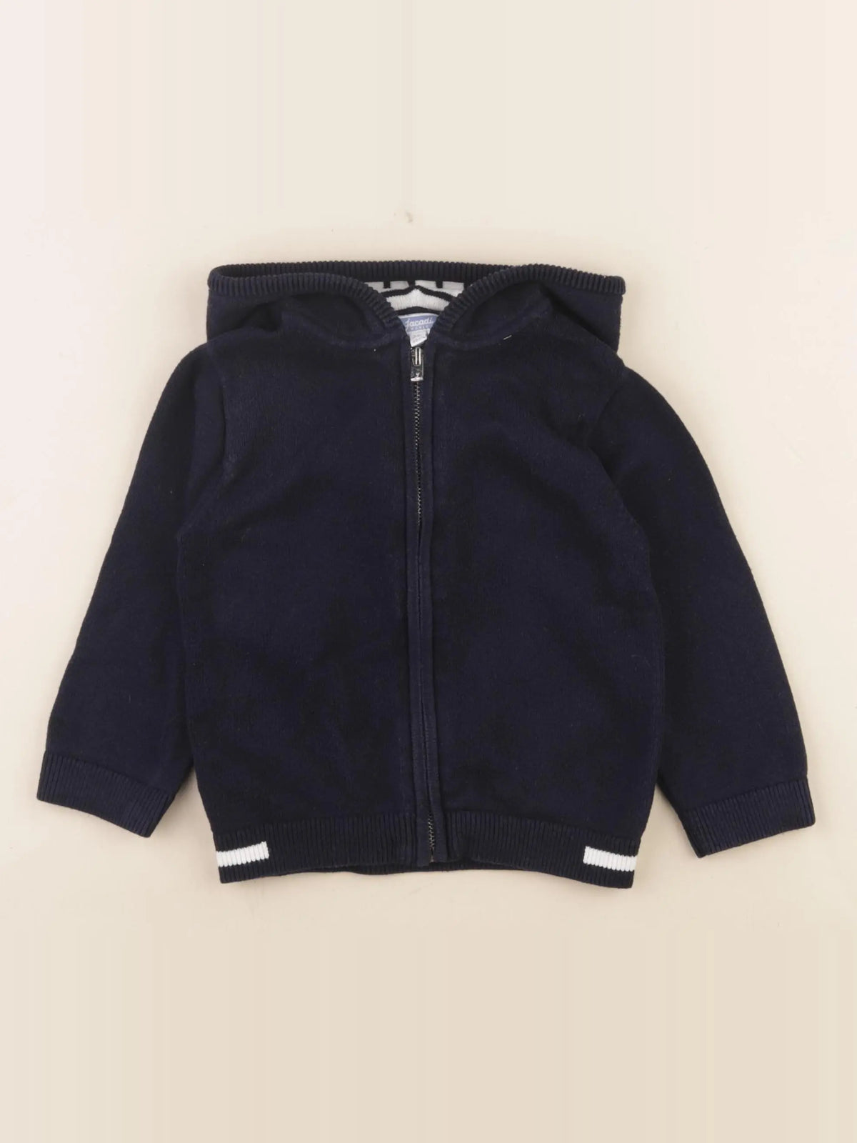 Jacadi - gilet bleu - 2 ans