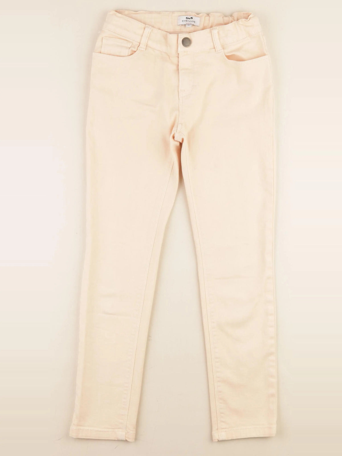 Cyrillus - jean orange - 9 ans