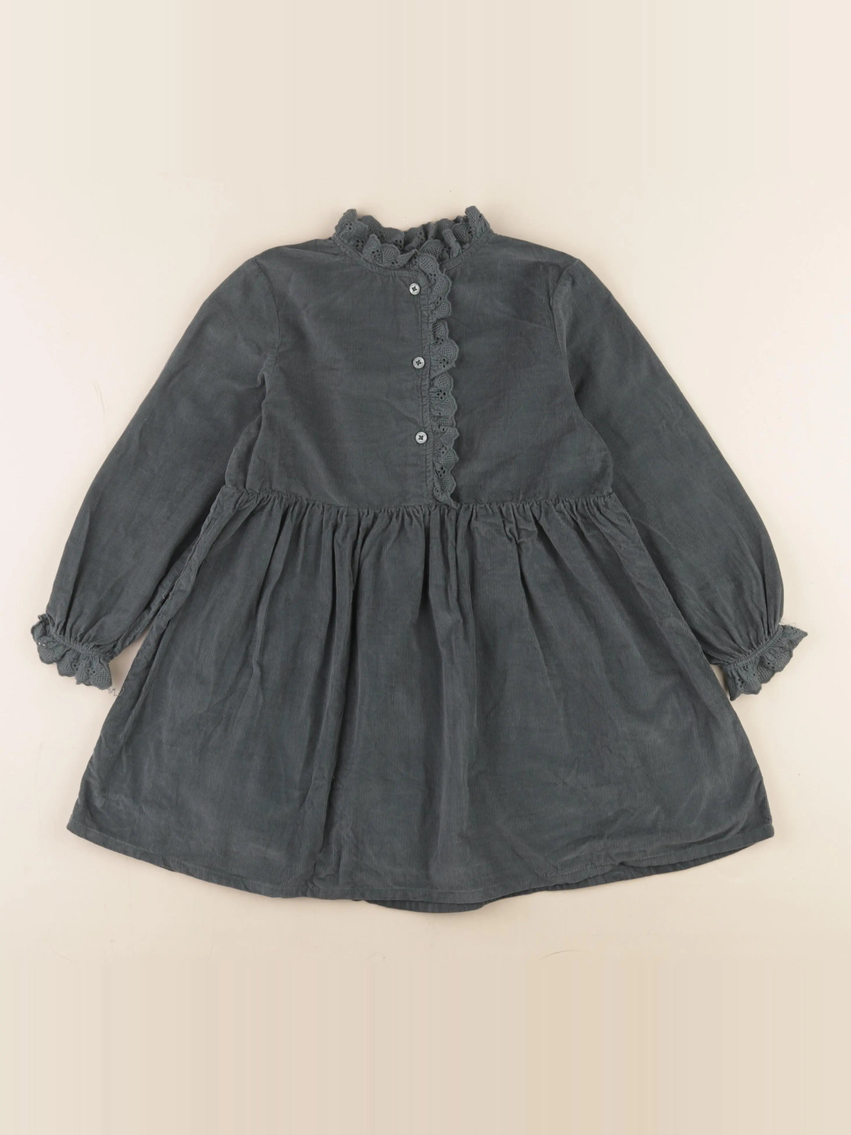 Cyrillus - robe vert - 6 ans
