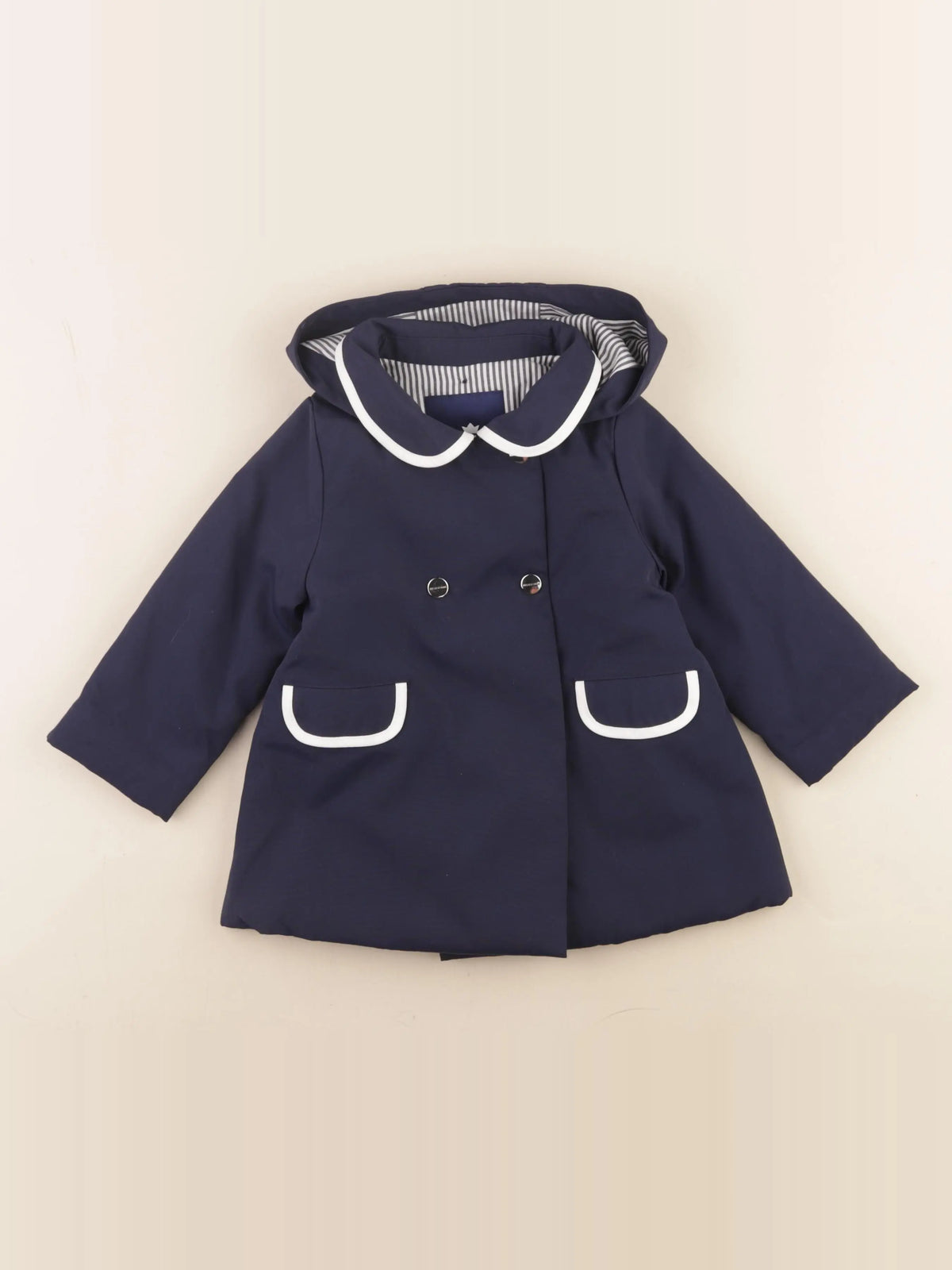 Jacadi - parka bleu - 18 mois