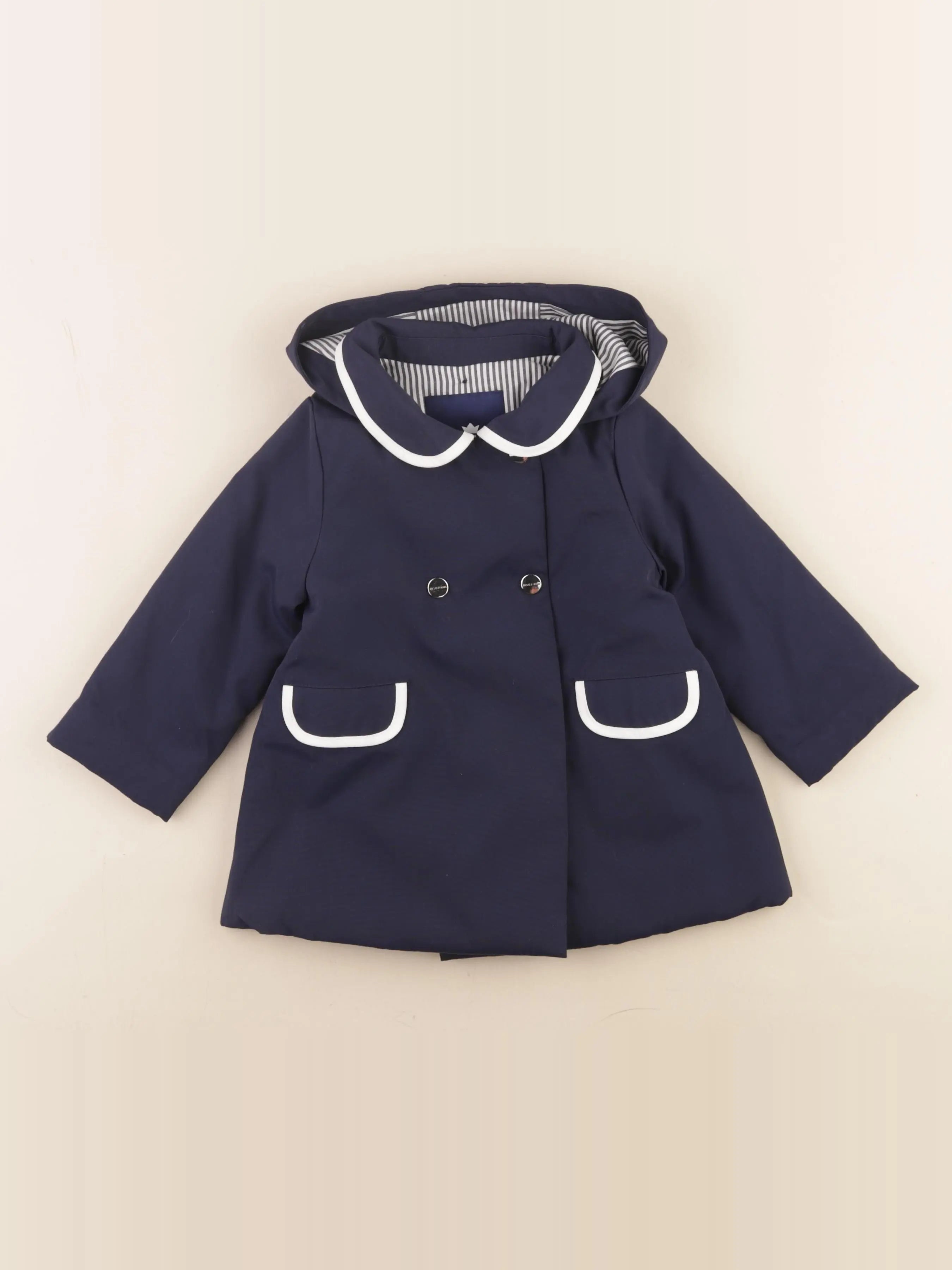 Jacadi - parka bleu - 18 mois