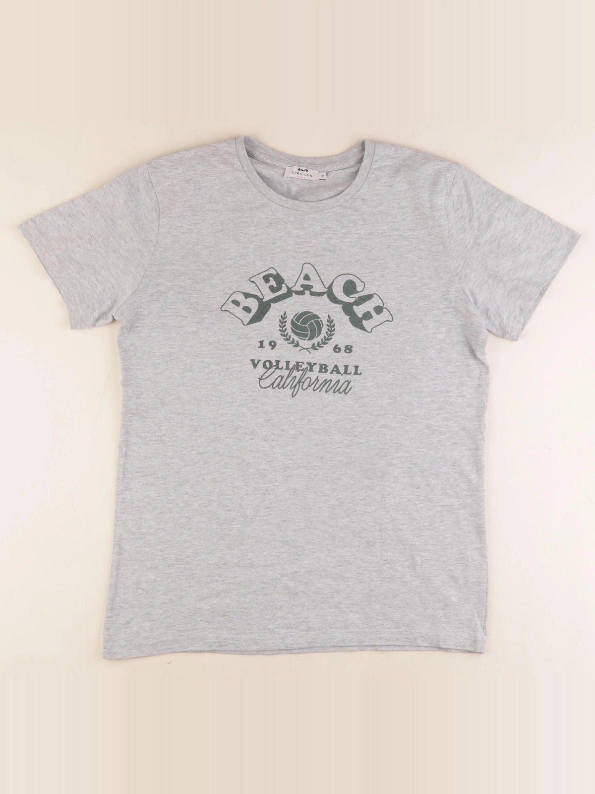 Cyrillus - tee-shirt gris - 16 ans