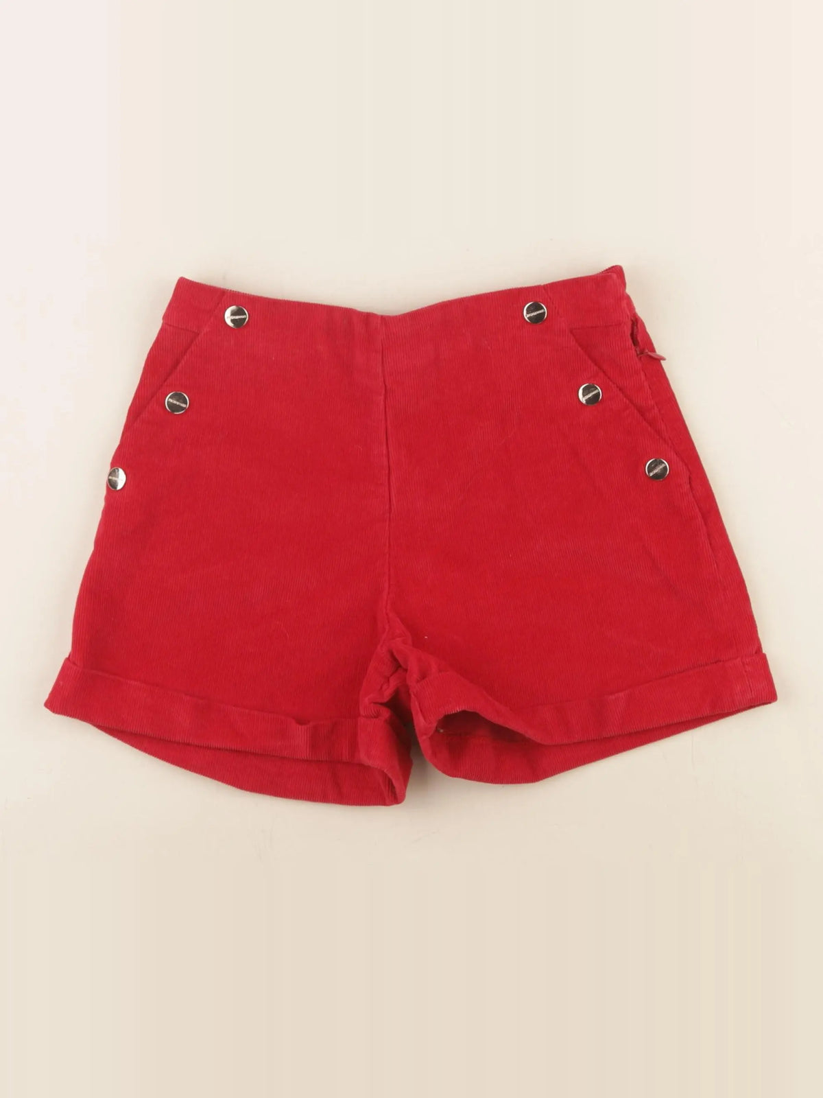 Jacadi - short rouge - 8 ans