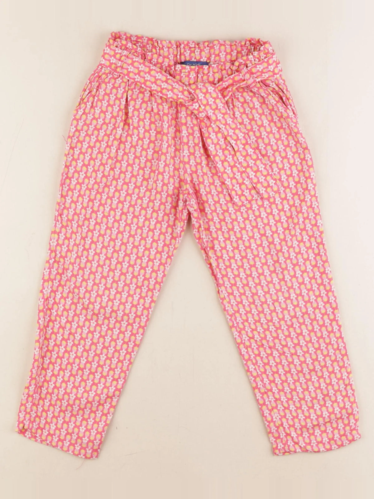Okaidi - pantalon rose - 4 ans