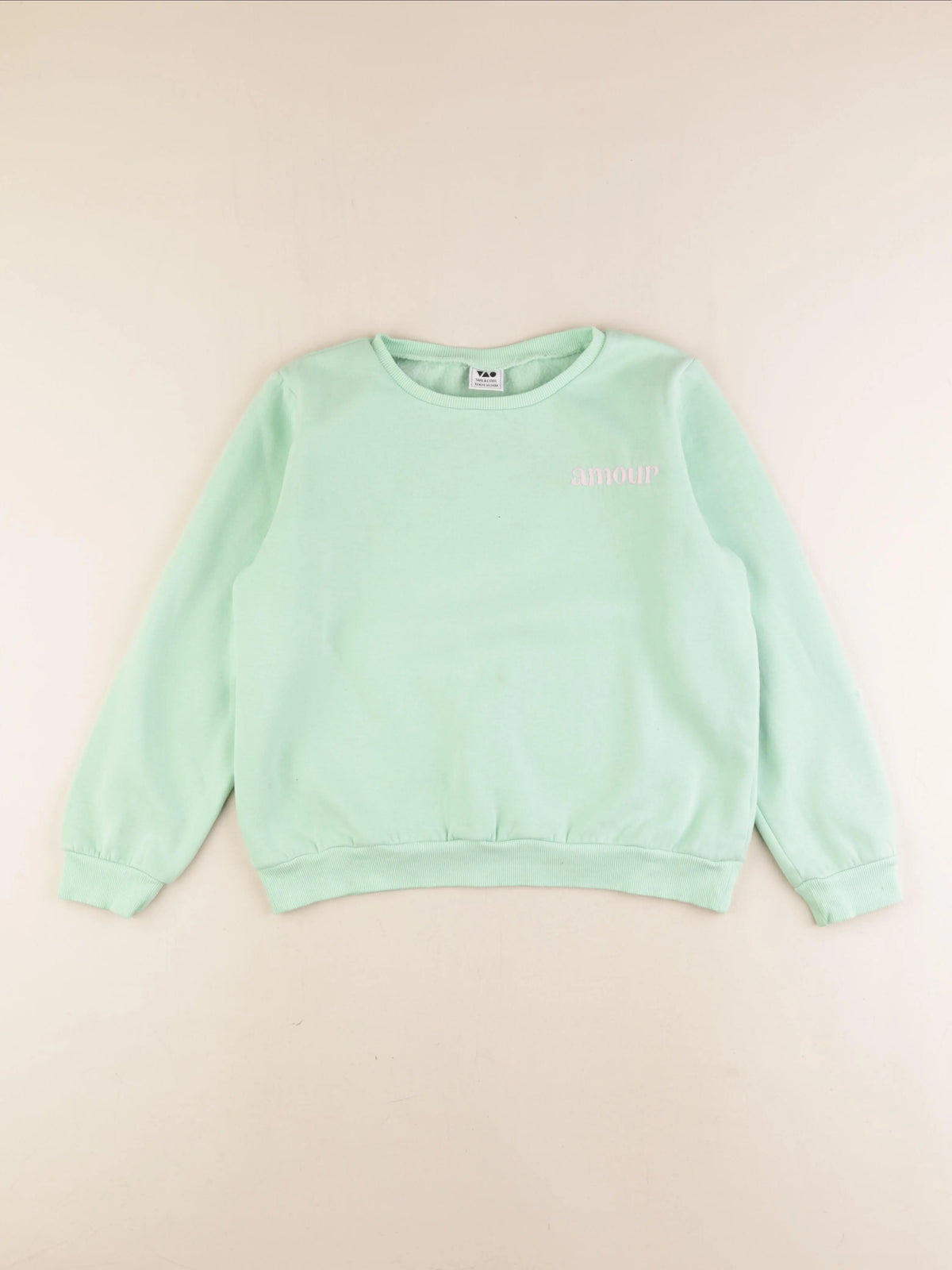 Tape à l'oeil - sweat vert - 12 ans
