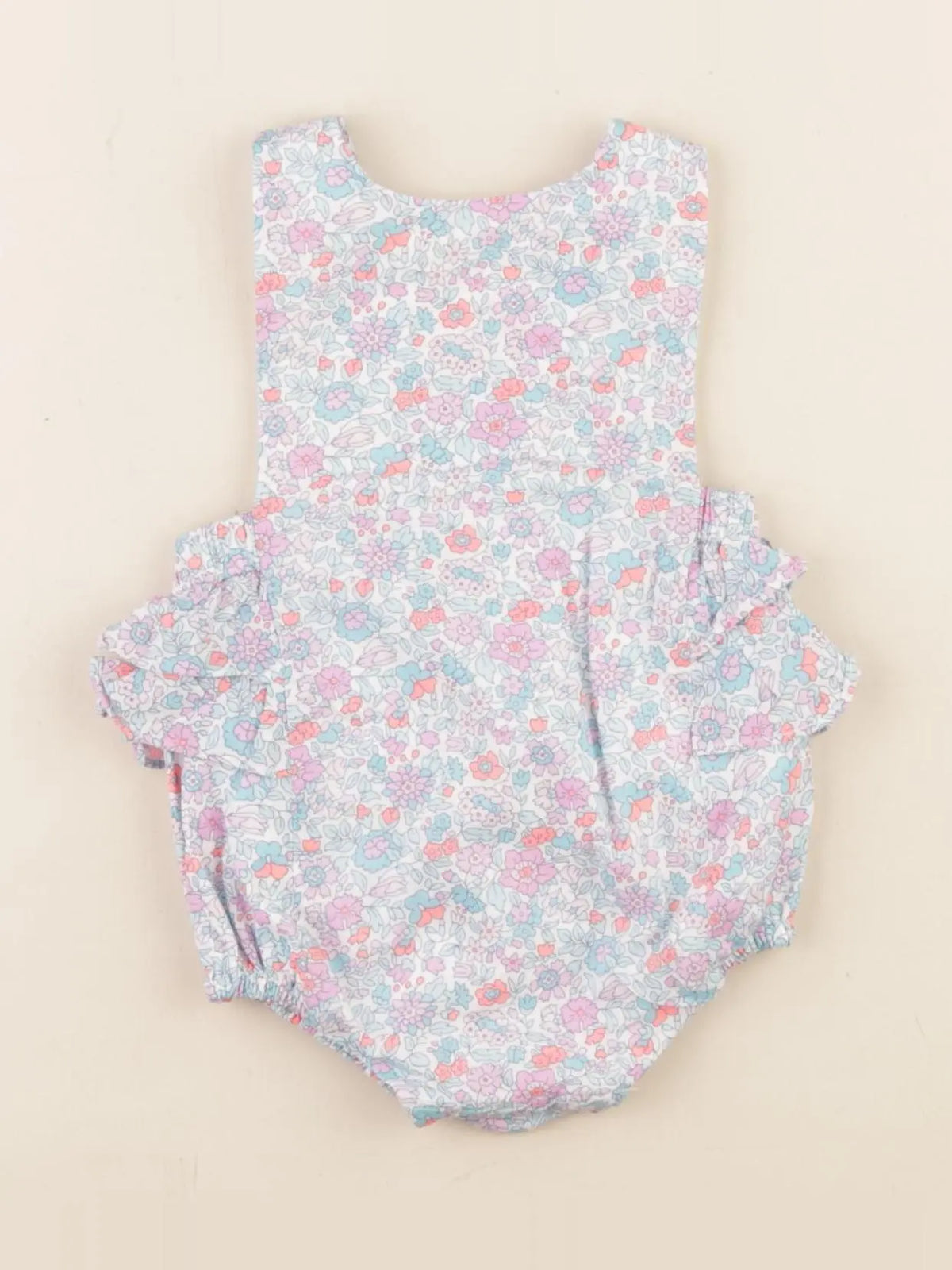 Jacadi - combinaison liberty multicolore - 3 mois