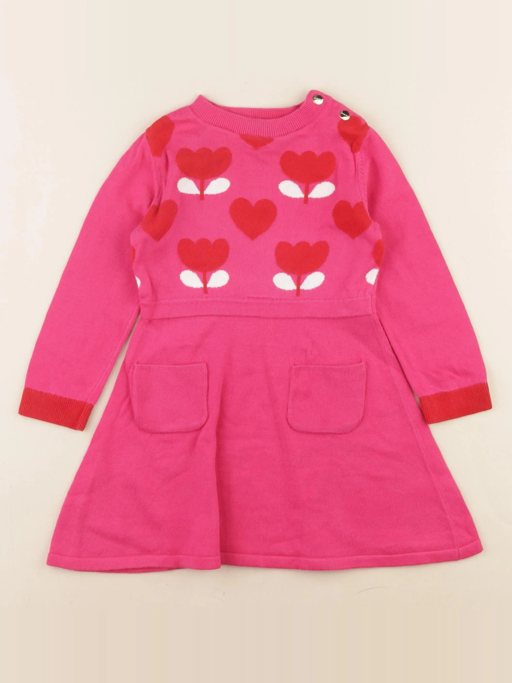 Jacadi - robe rose - 3 ans