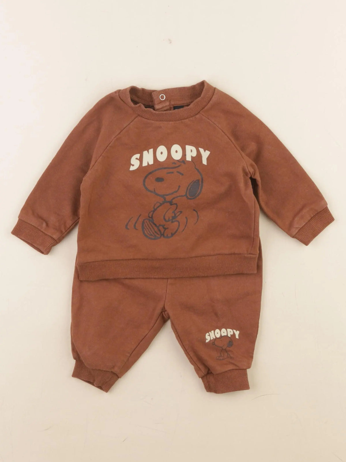 Vertbaudet - ensemble marron - 3 mois